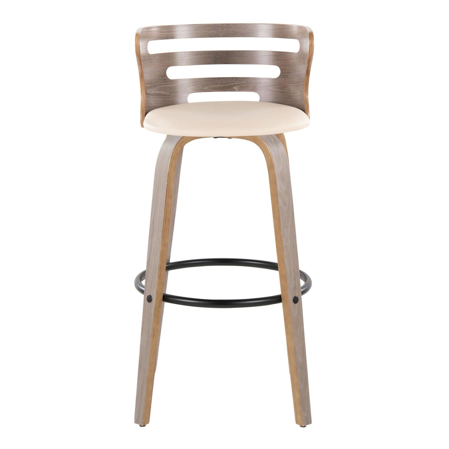 Majestic Office Furniture 30" Fixed-Height Barstool - Set of 2