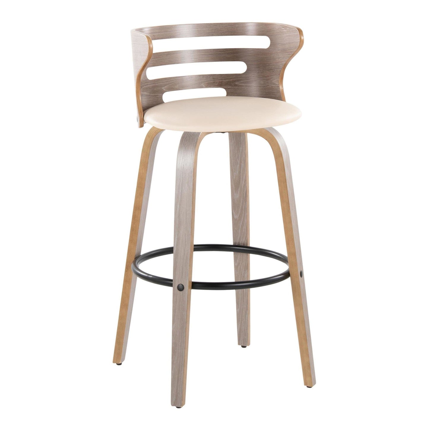 Majestic Office Furniture 30" Fixed-Height Barstool - Set of 2