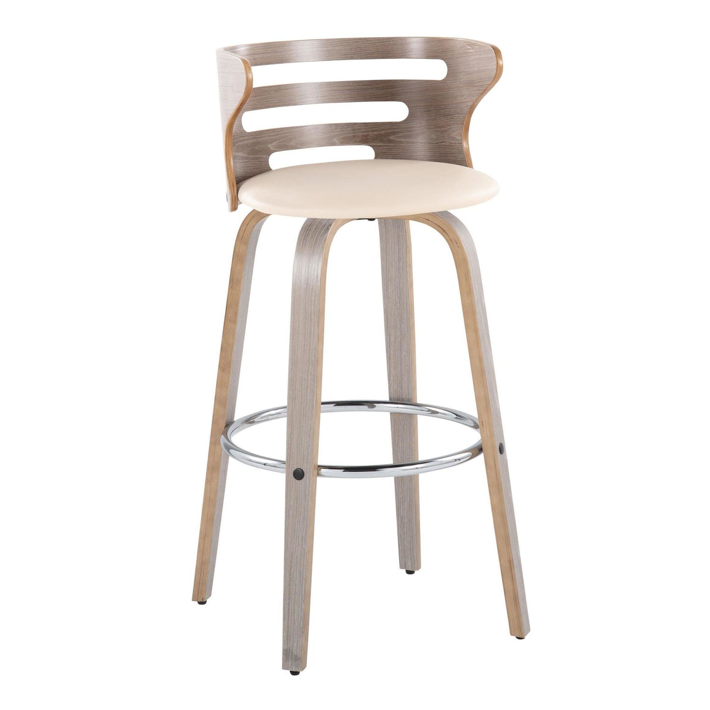 Majestic Office Furniture 30" Fixed-Height Barstool - Set of 2