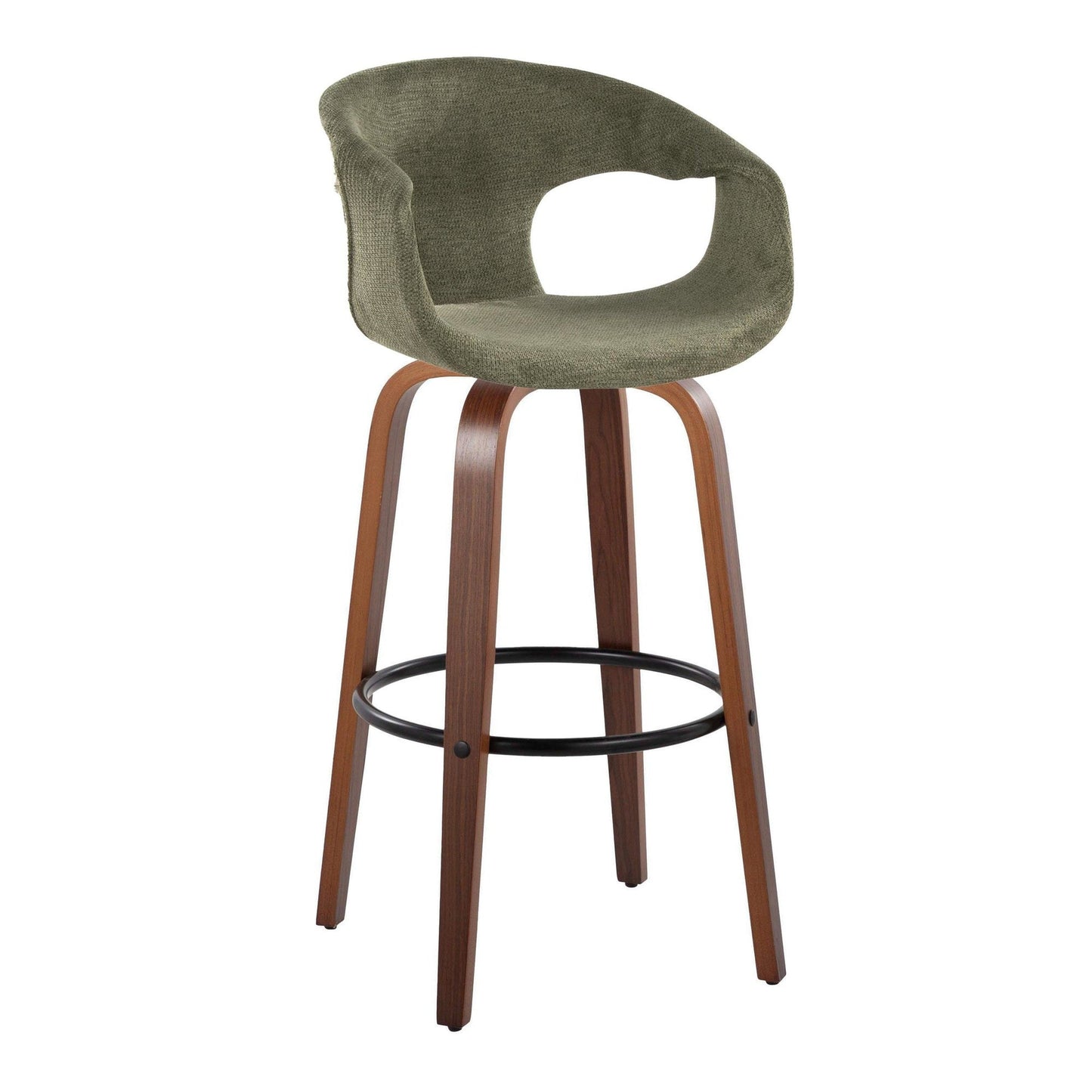 Majestic Office Furniture 30" Fixed-Height Barstool - Set of 2