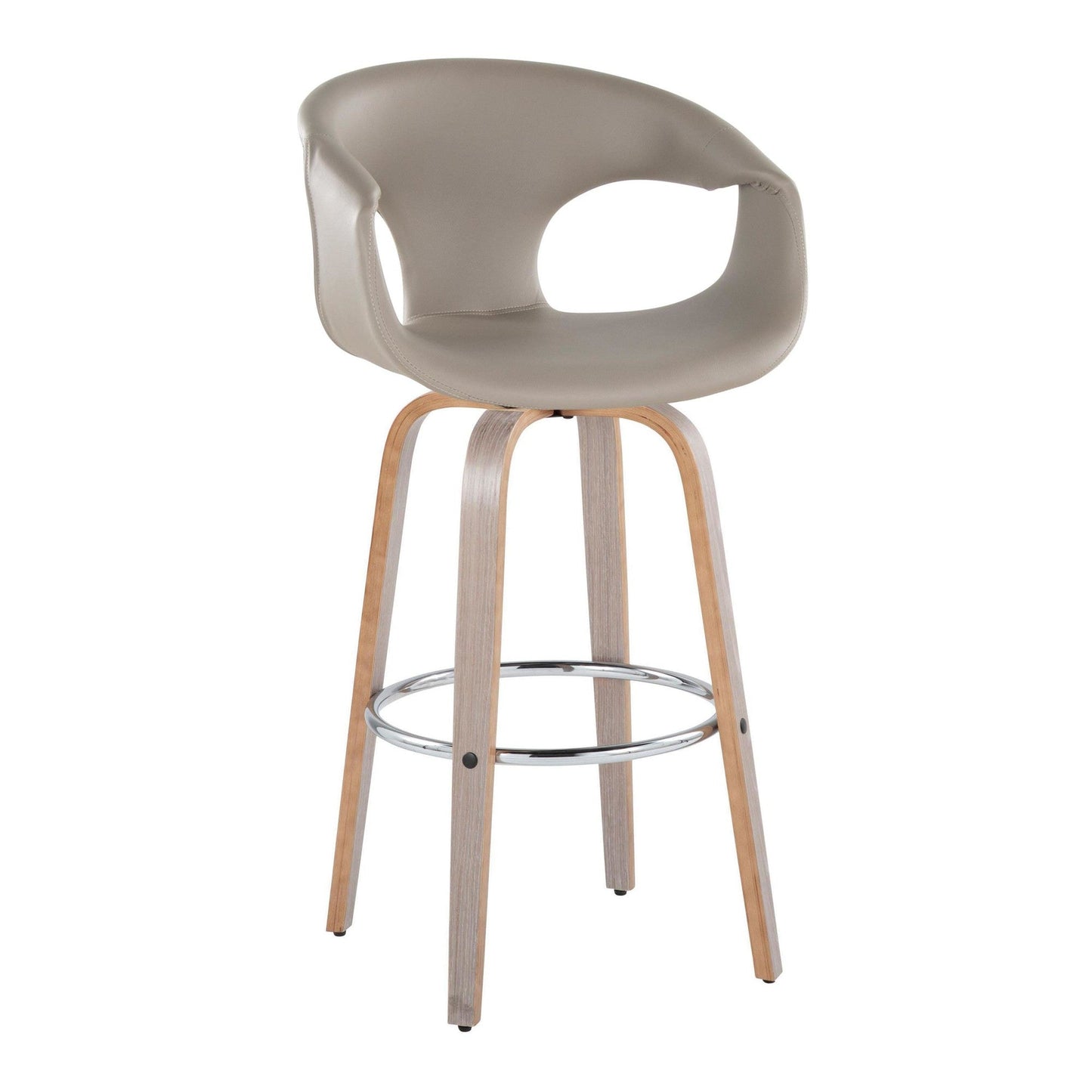 Majestic Office Furniture 30" Fixed-Height Barstool - Set of 2