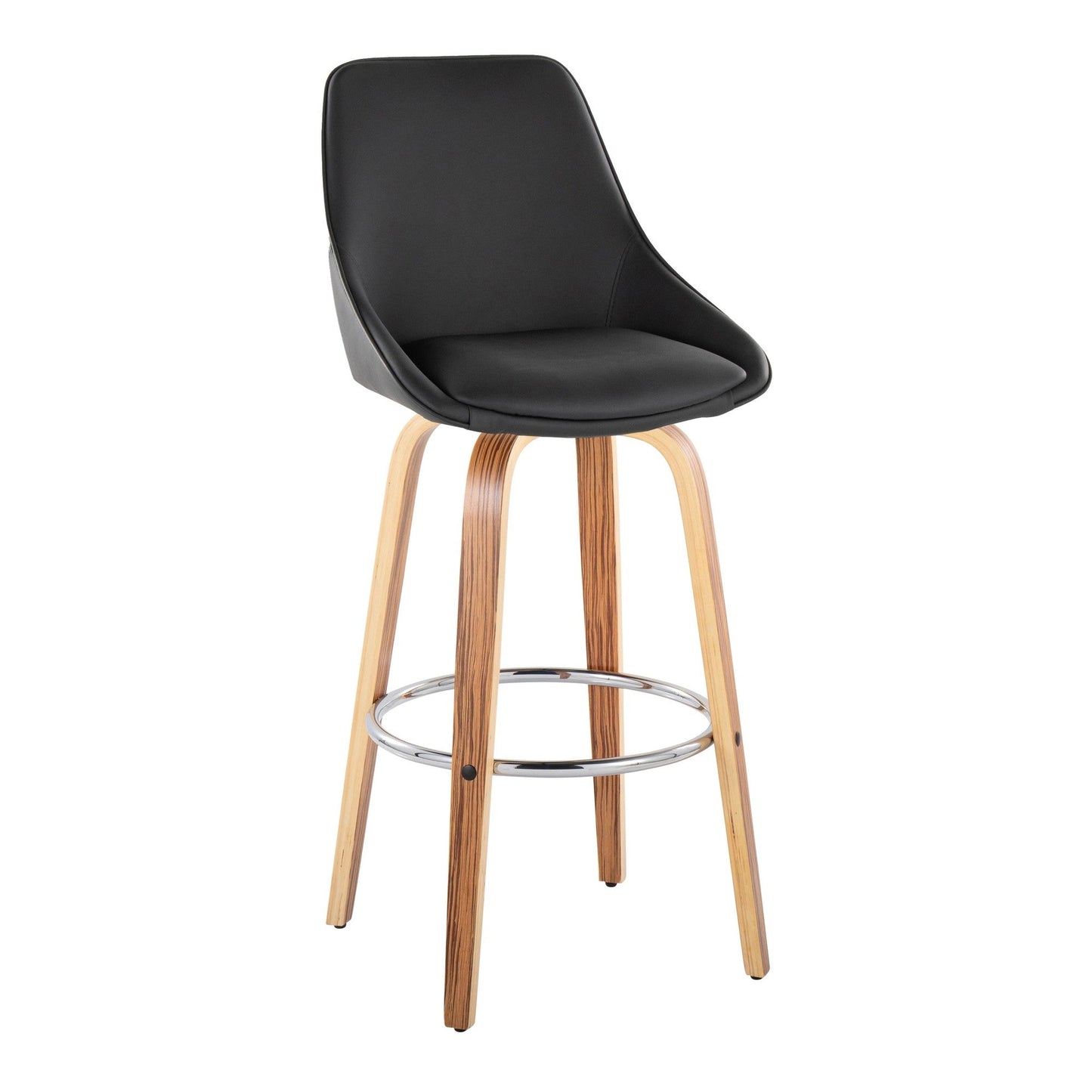 Majestic Office Furniture 30" Fixed-Height Barstool - Set of 2