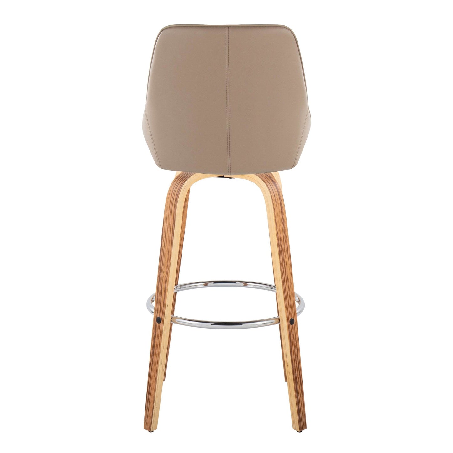 Majestic Office Furniture 30" Fixed-Height Barstool - Set of 2