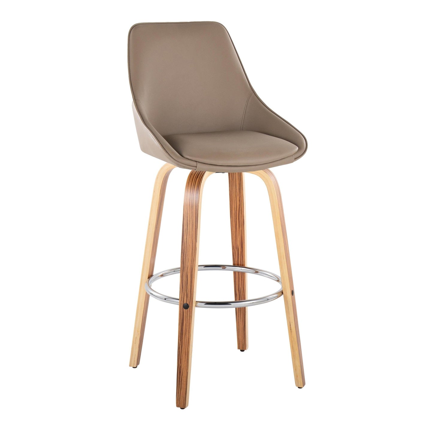 Majestic Office Furniture 30" Fixed-Height Barstool - Set of 2