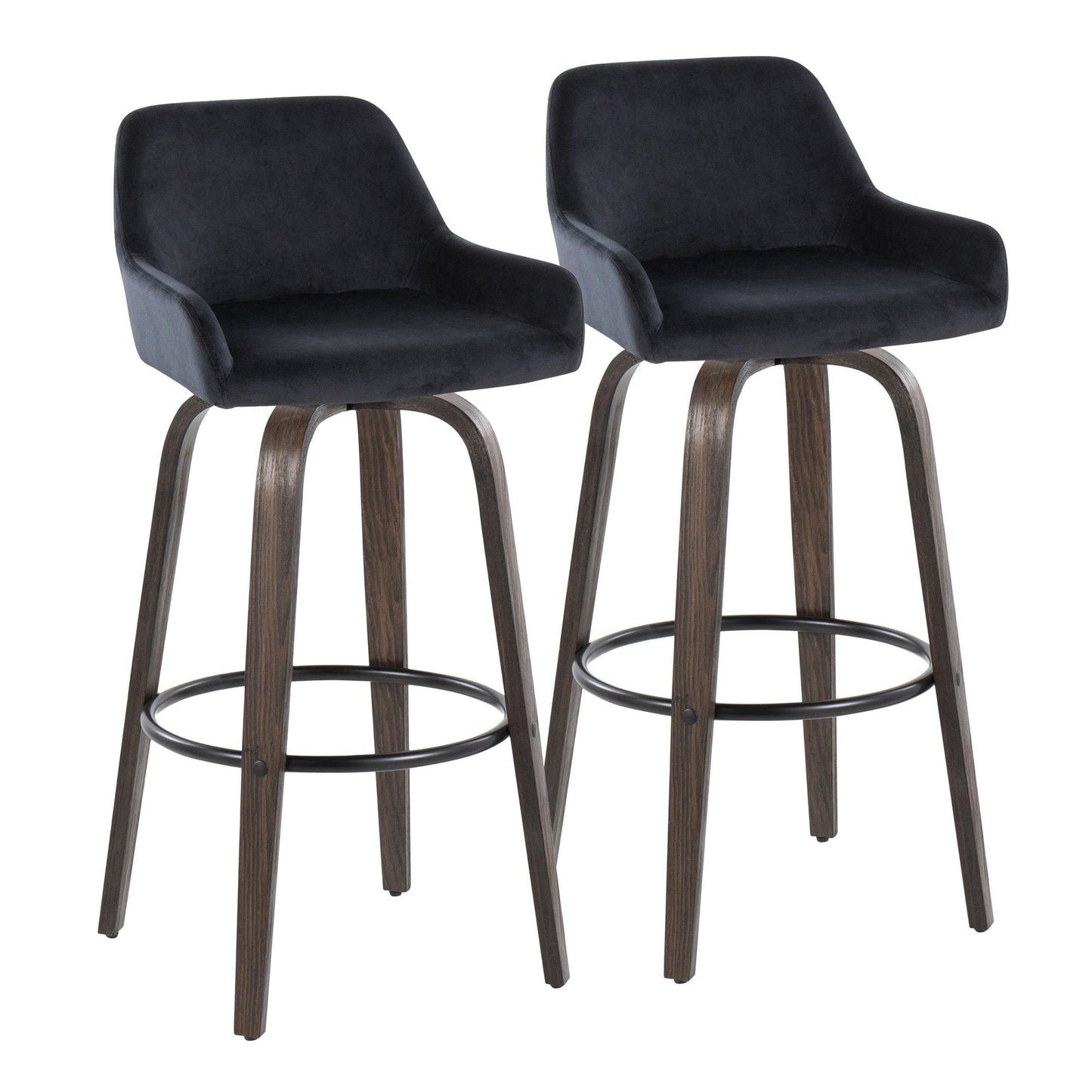 Majestic Office Furniture 30" Fixed-Height Barstool - Set of 2