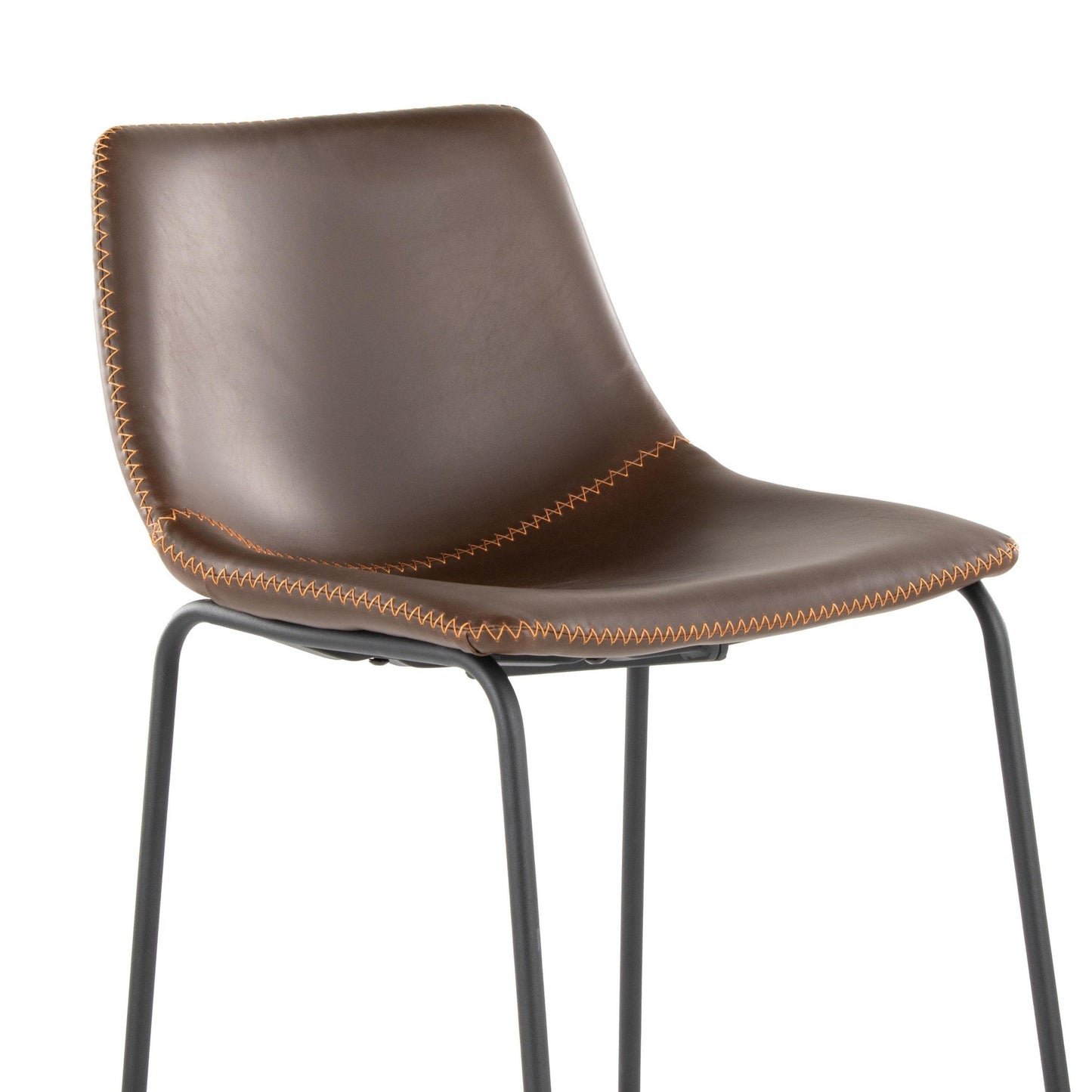 Majestic Office Furniture 30" Fixed-Height Barstool
