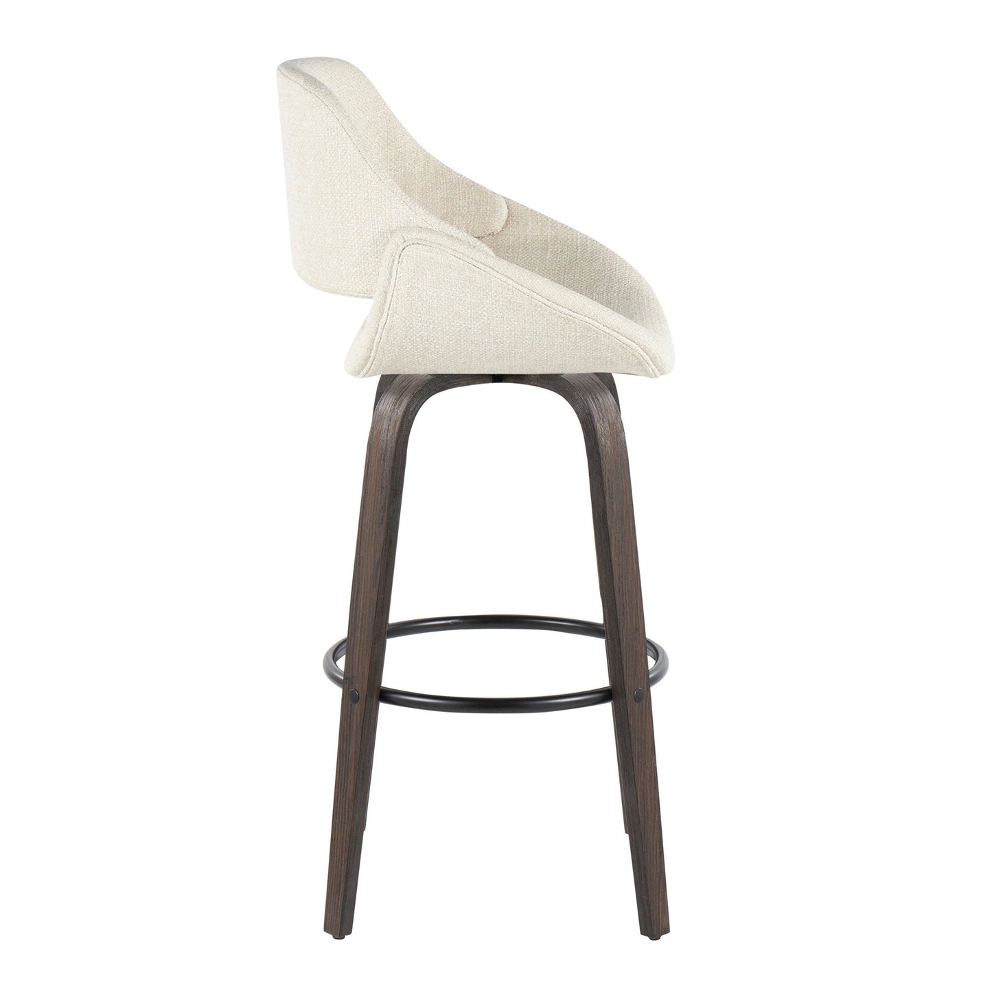 Majestic Office Furniture 30" Fixed-Height Barstool - Set of 2
