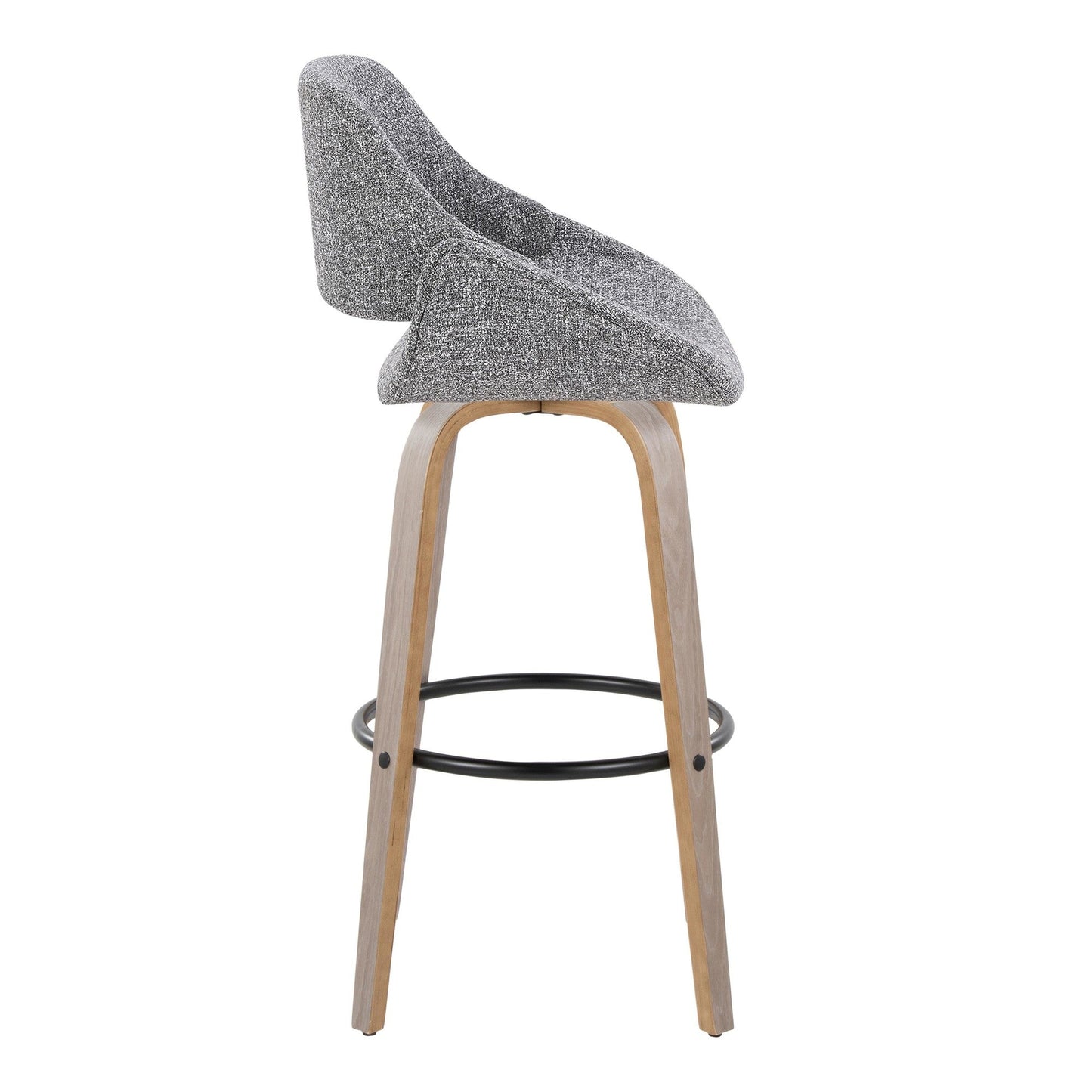 Majestic Office Furniture 30" Fixed-Height Barstool - Set of 2
