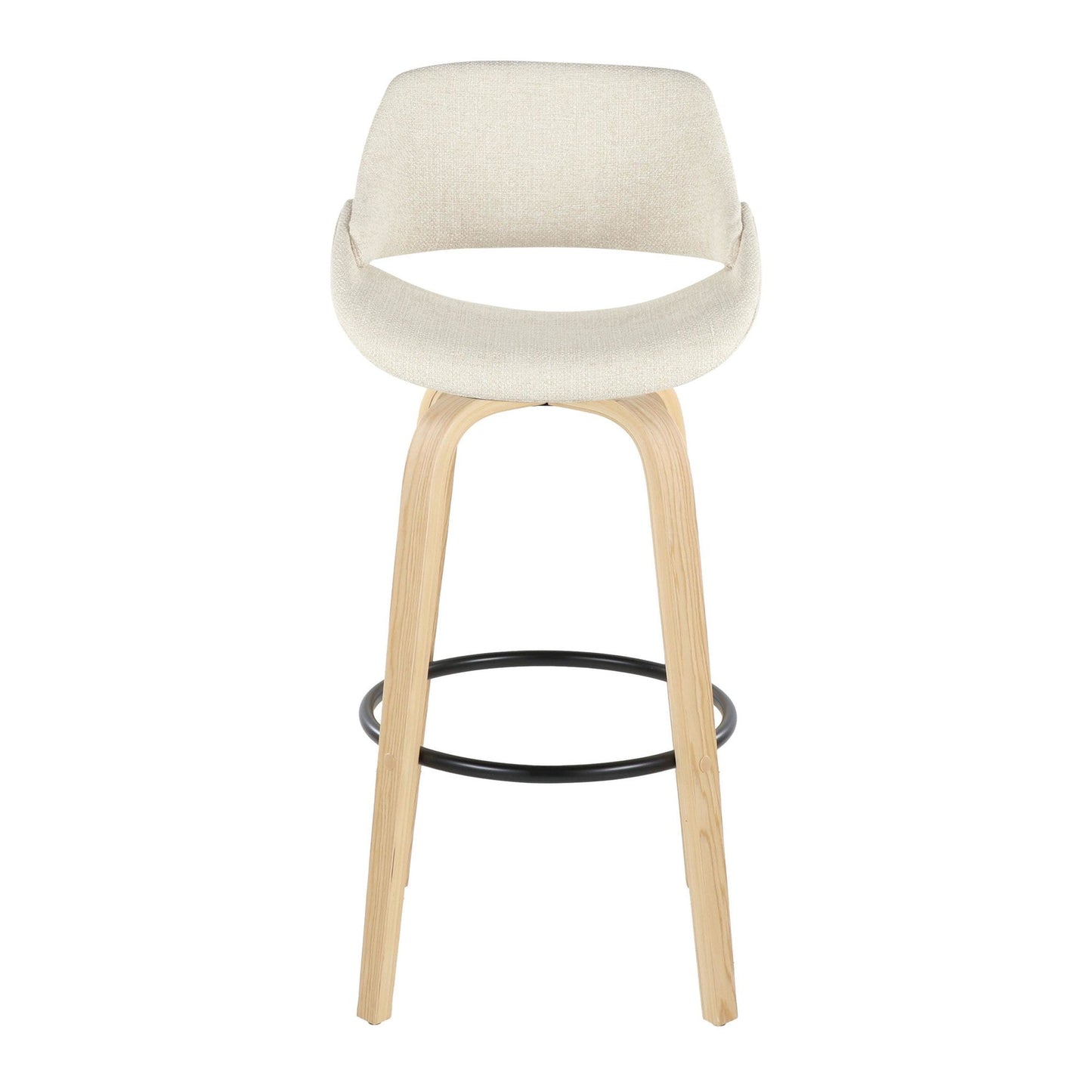 Majestic Office Furniture 30" Fixed-Height Barstool - Set of 2