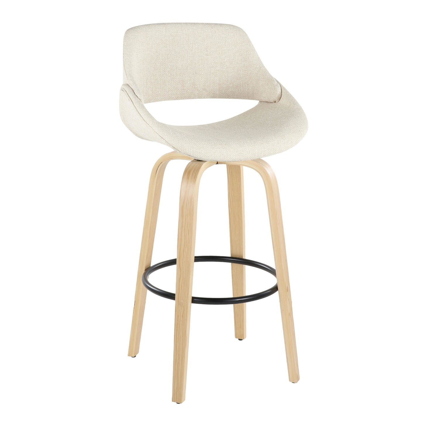 Majestic Office Furniture 30" Fixed-Height Barstool - Set of 2