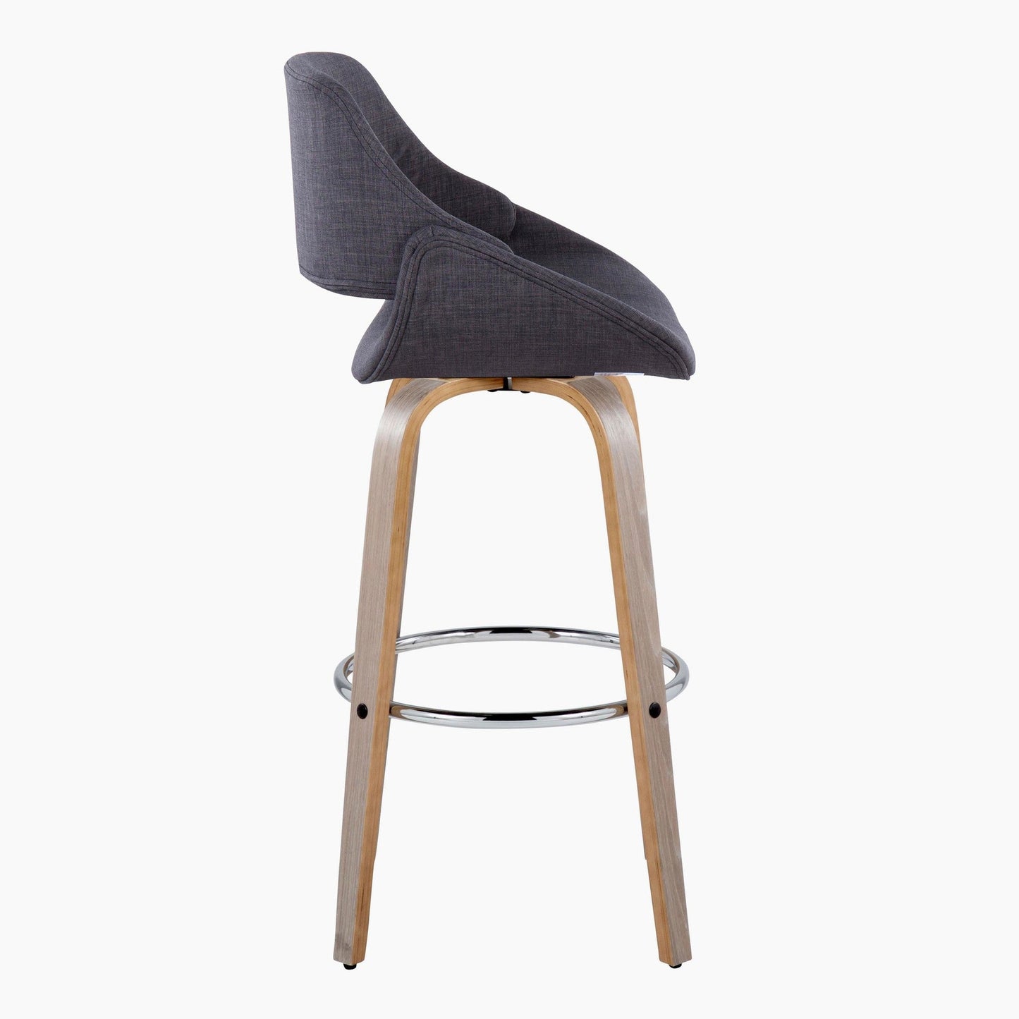 Majestic Office Furniture 30" Fixed-Height Barstool - Set of 2