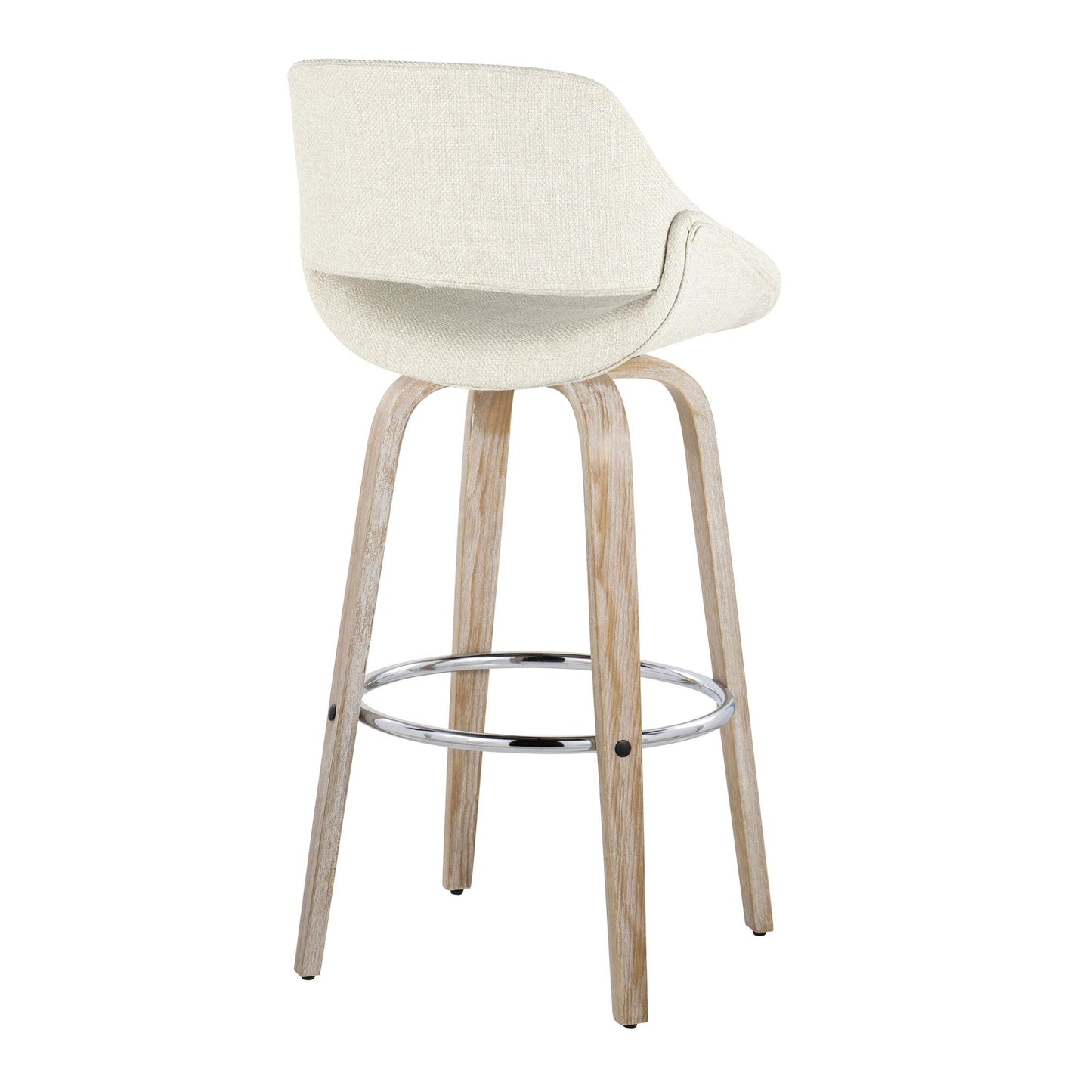 Majestic Office Furniture 30" Fixed-Height Barstool - Set of 2