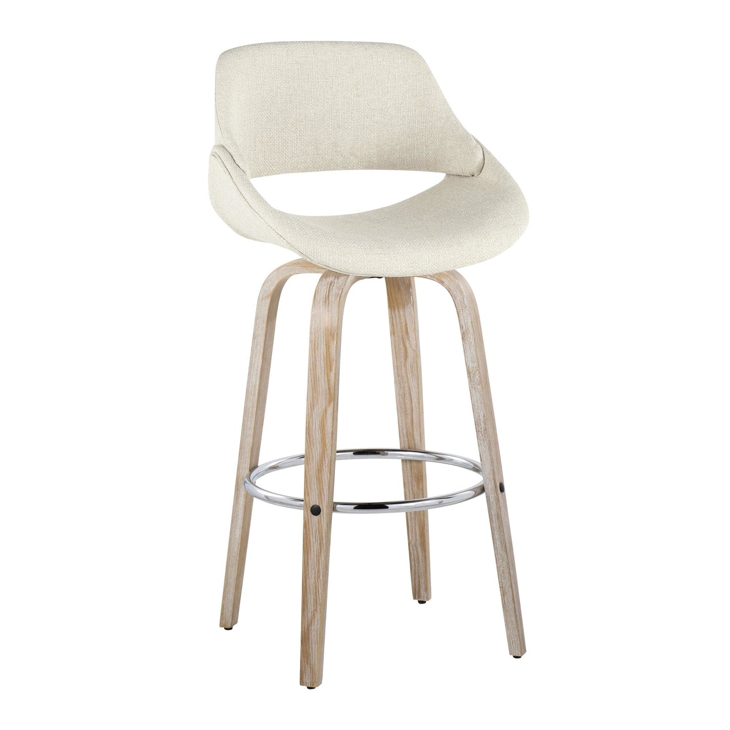 Majestic Office Furniture 30" Fixed-Height Barstool - Set of 2