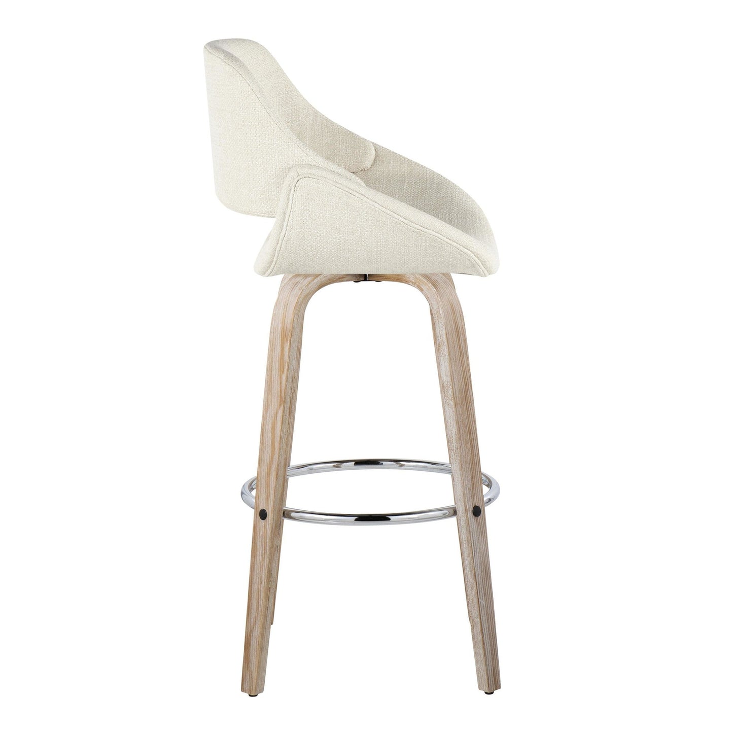 Majestic Office Furniture 30" Fixed-Height Barstool - Set of 2