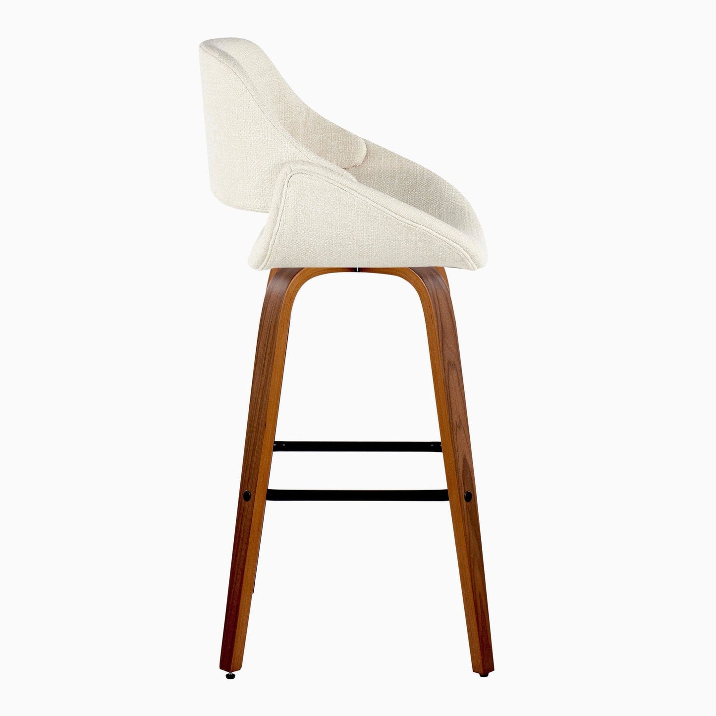 Majestic Office Furniture 30" Fixed-Height Barstool - Set of 2