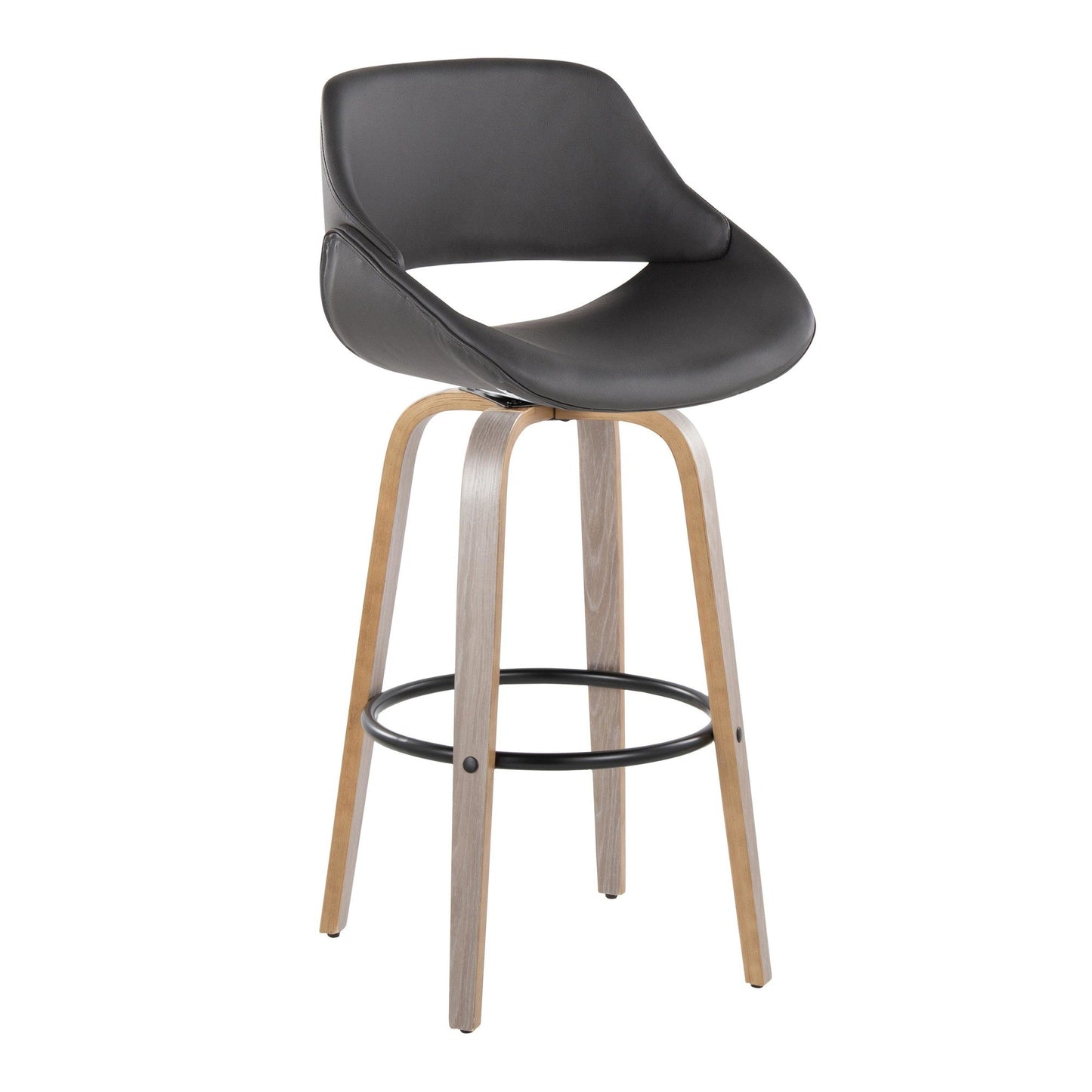 Majestic Office Furniture 30" Fixed-Height Barstool - Set of 2