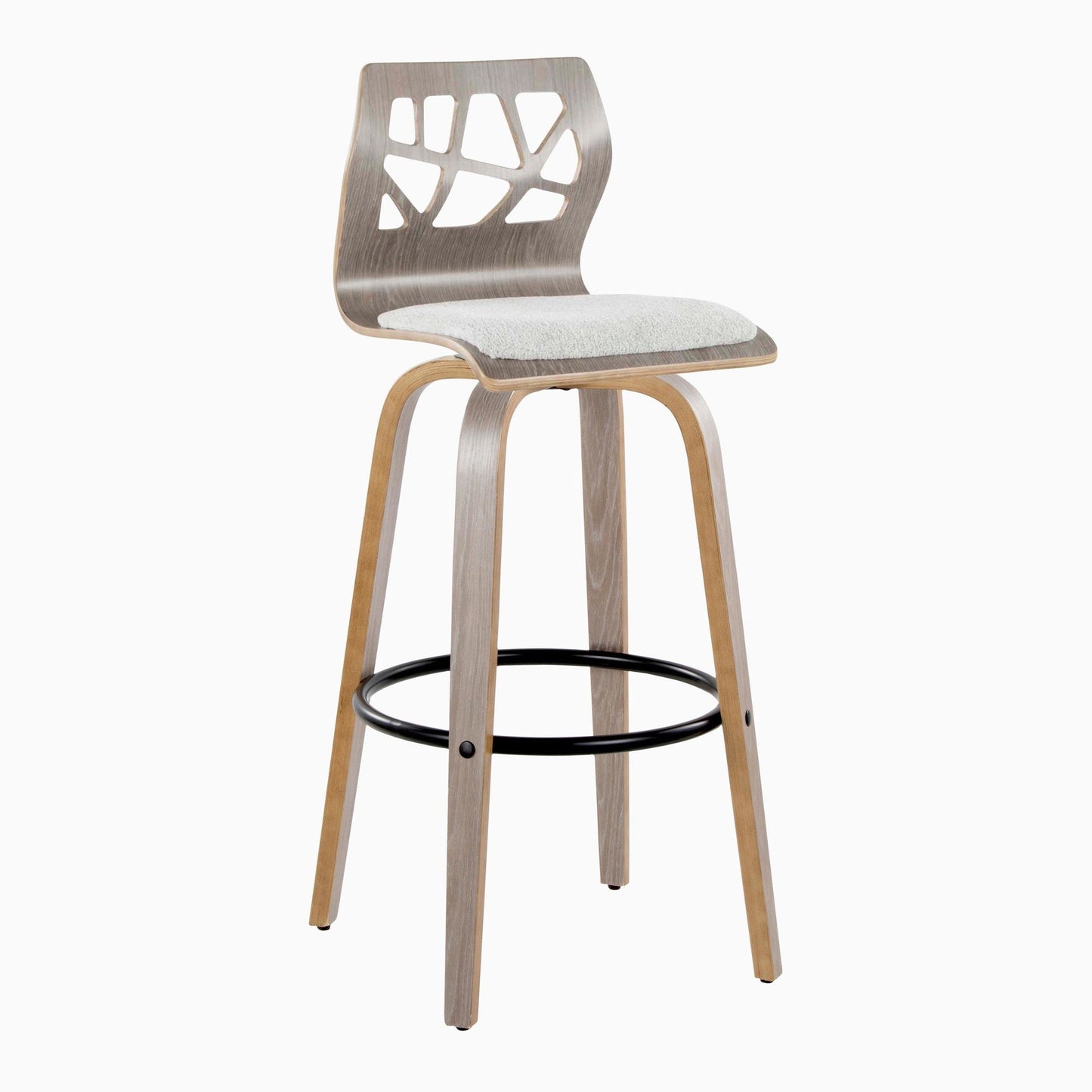Majestic Office Furniture 30" Fixed-Height Barstool - Set of 2