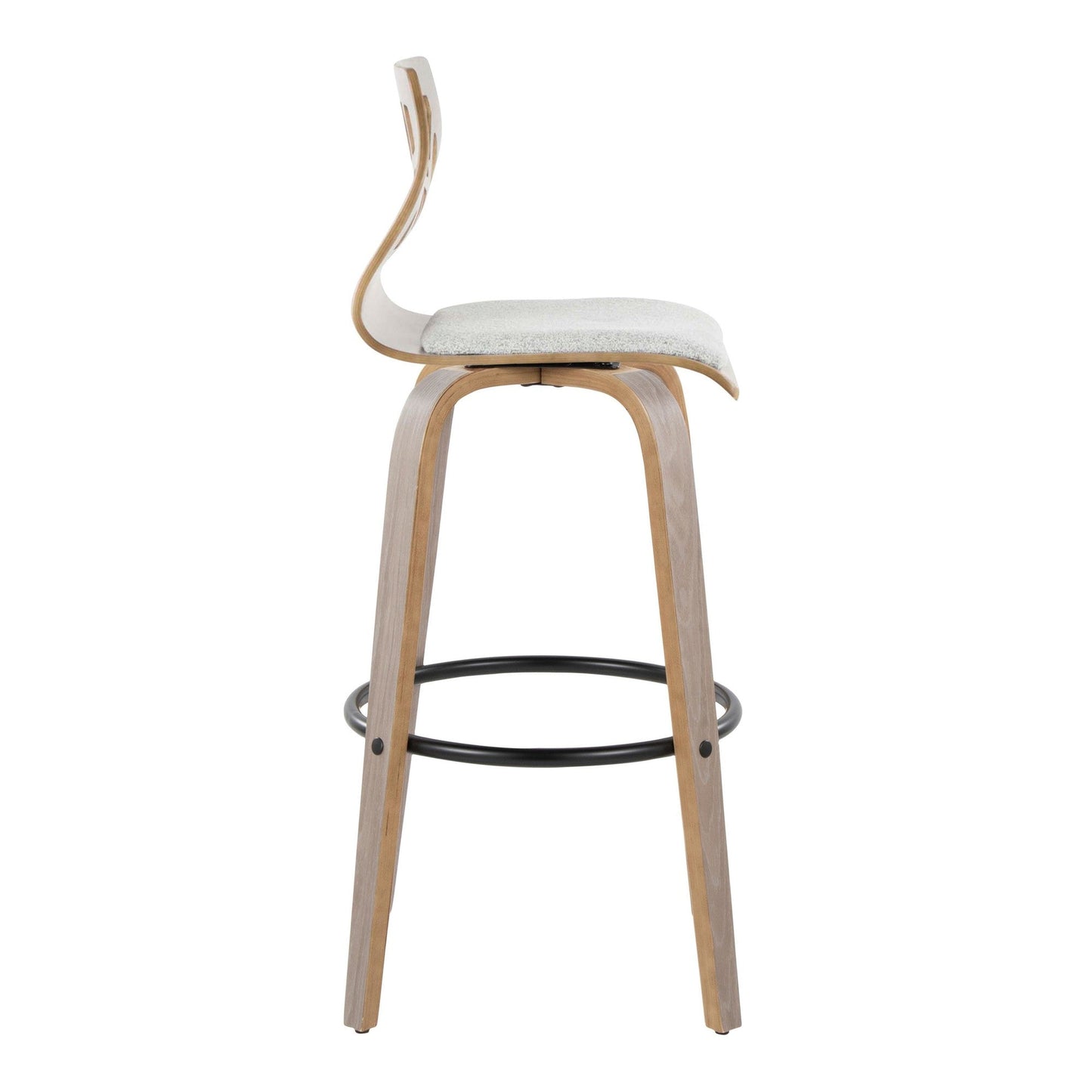 Majestic Office Furniture 30" Fixed-Height Barstool - Set of 2