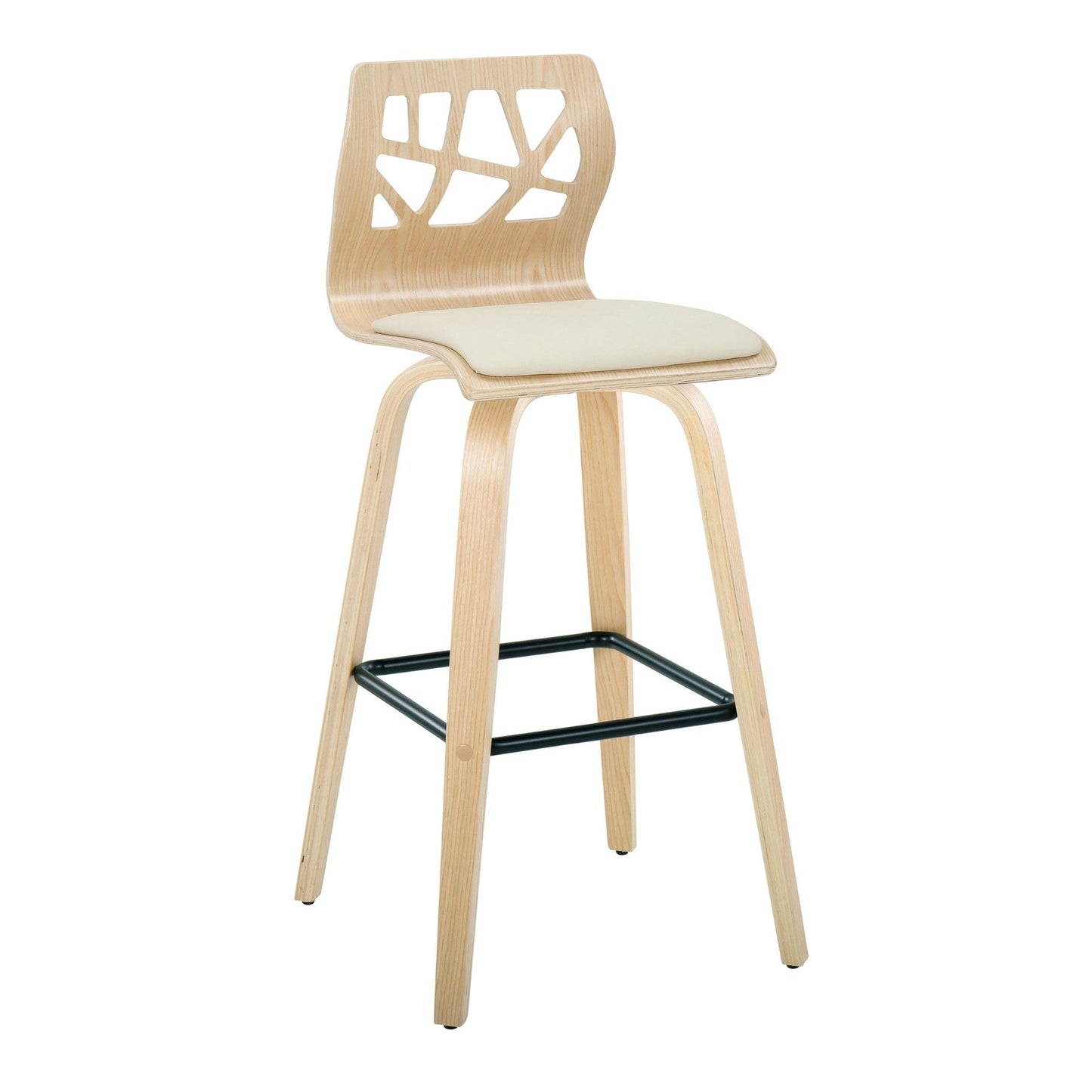 Majestic Office Furniture 30" Fixed-Height Barstool - Set of 2