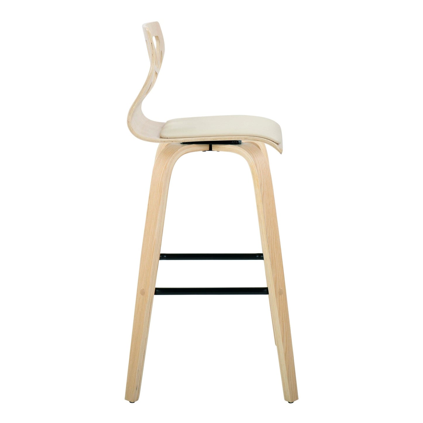 Majestic Office Furniture 30" Fixed-Height Barstool - Set of 2
