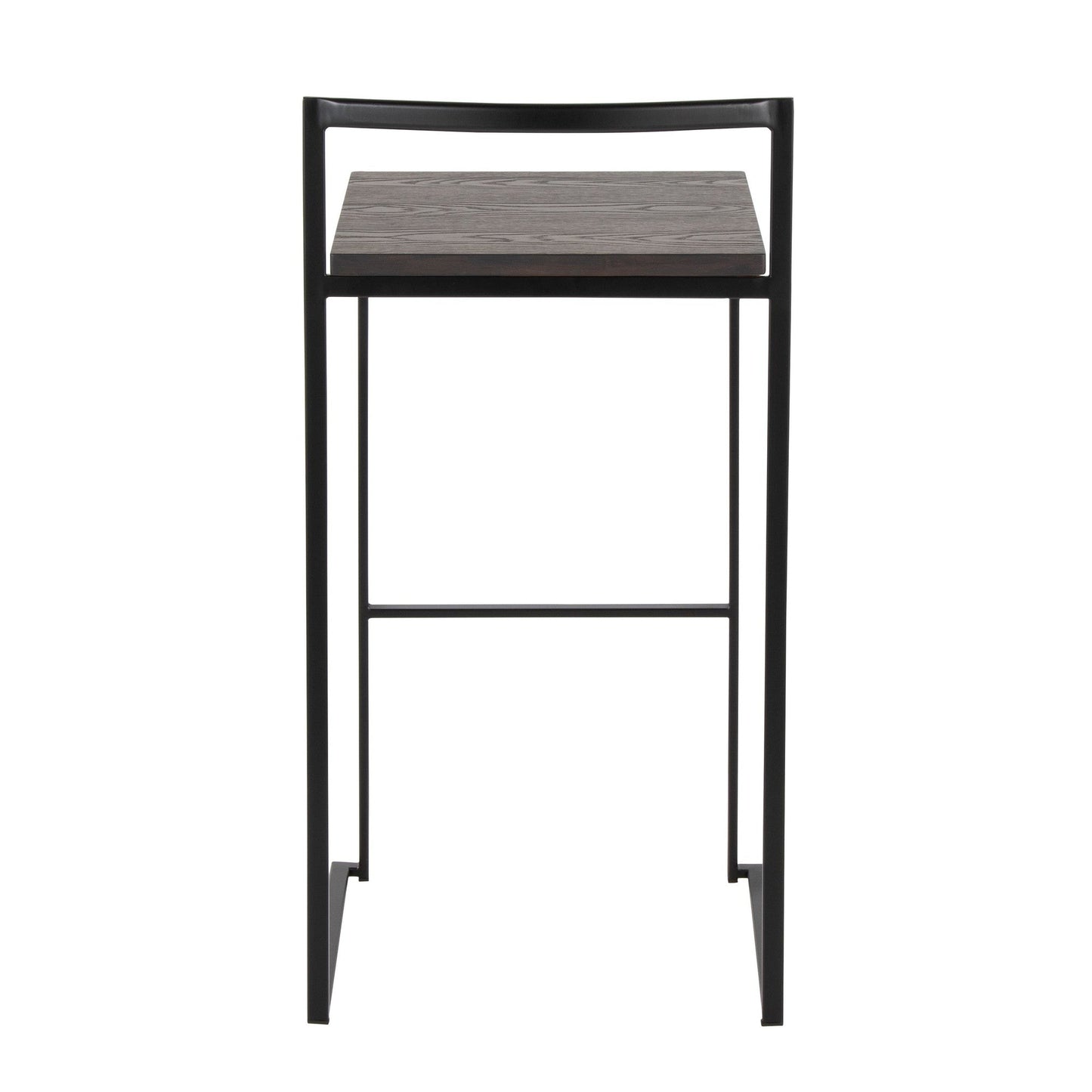 Majestic Office Furniture Stacker 30" Fixed-Height Barstool - Set of 2