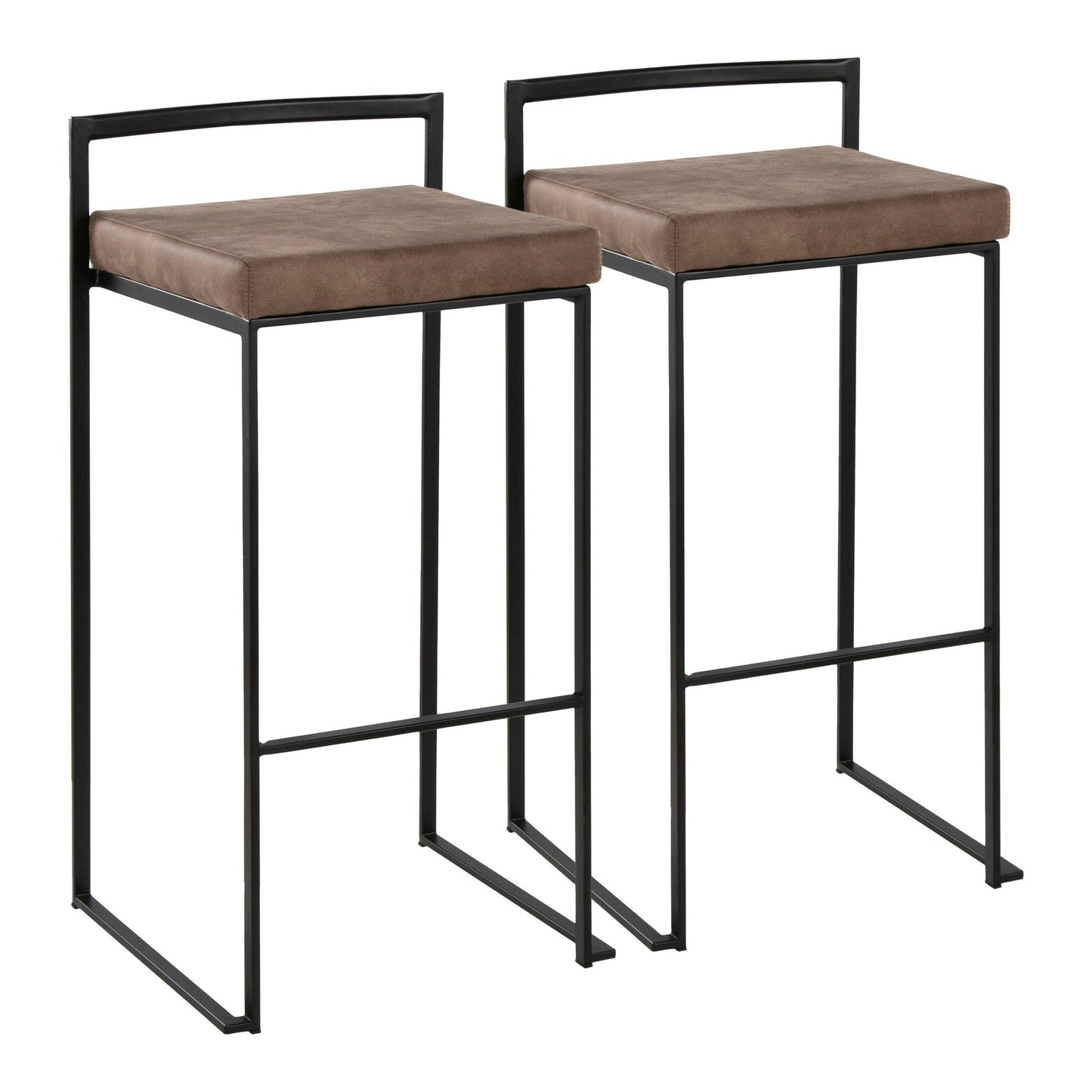 Majestic Office Furniture Stacker Barstool - Set of 2