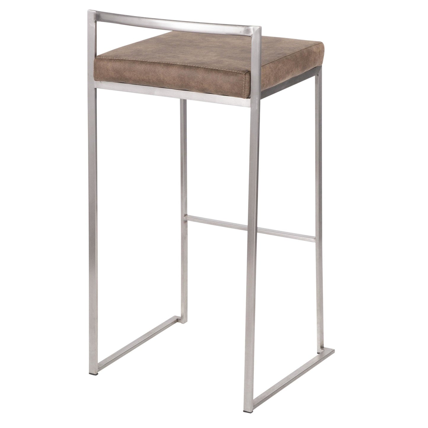 Majestic Office Furniture Stacker 30" Fixed-Height Barstool - Set Of 3
