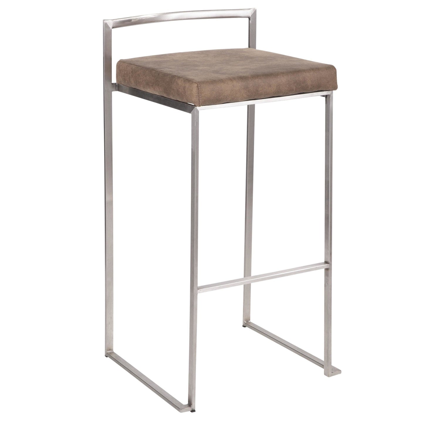 Majestic Office Furniture Stacker 30" Fixed-Height Barstool - Set Of 3