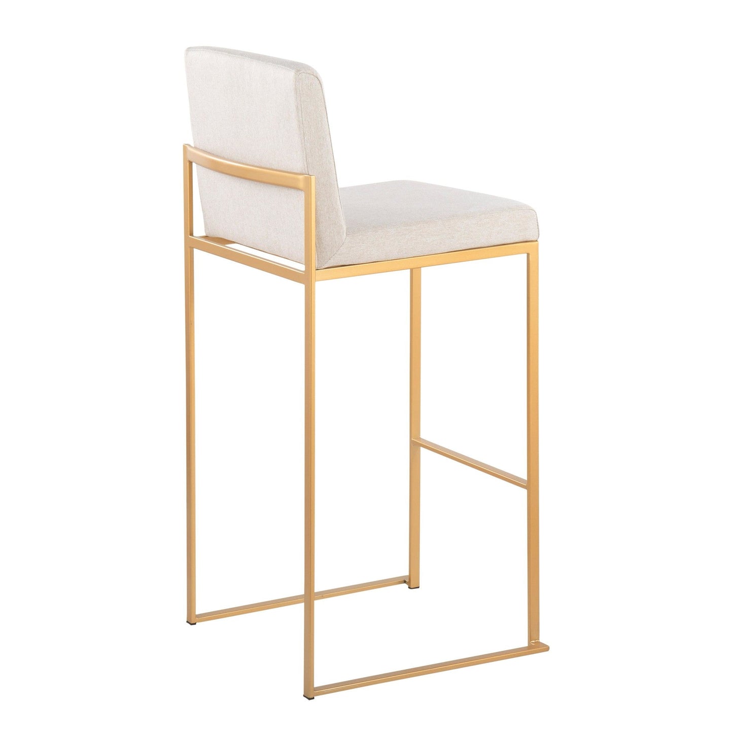 Majestic Office Furniture High Back 30" Fixed-Height Barstool - Set Of 3