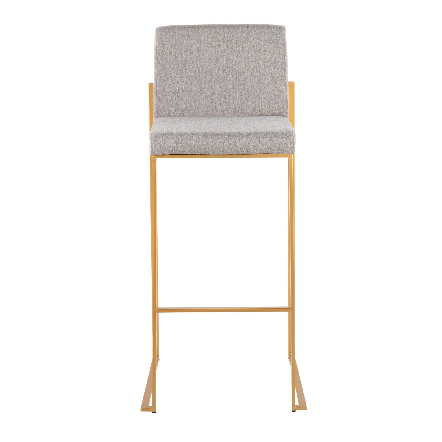 Majestic Office Furniture High Back 30" Fixed-Height Barstool - Set Of 3
