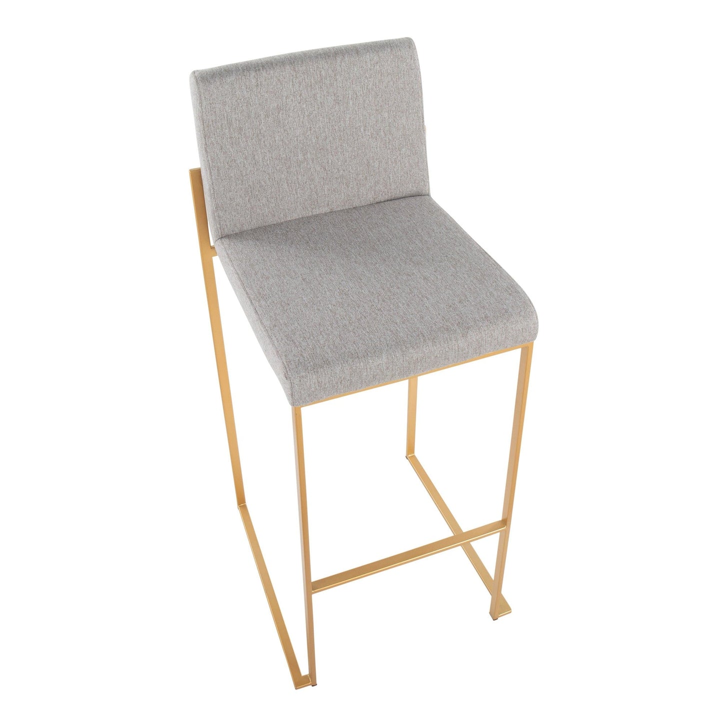 Majestic Office Furniture High Back 30" Fixed-Height Barstool - Set Of 3