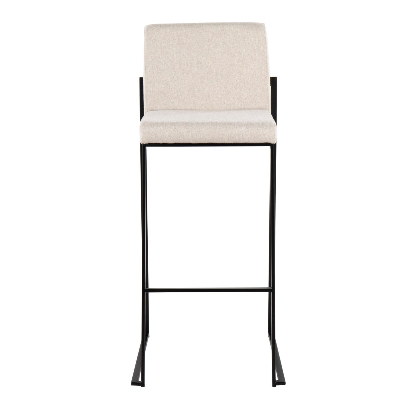Majestic Office Furniture High Back 30" Fixed-Height Barstool - Set Of 3