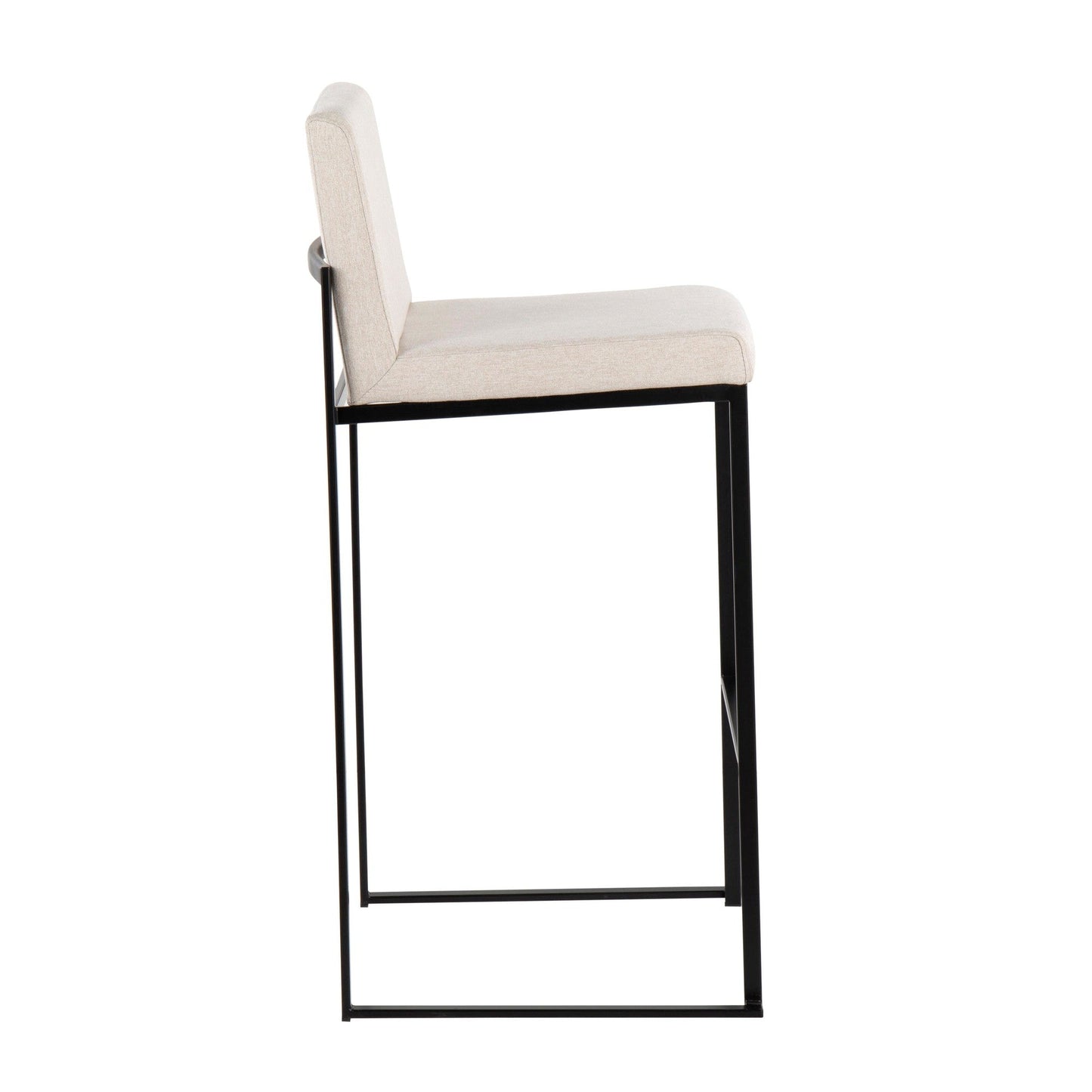 Majestic Office Furniture High Back 30" Fixed-Height Barstool - Set Of 3
