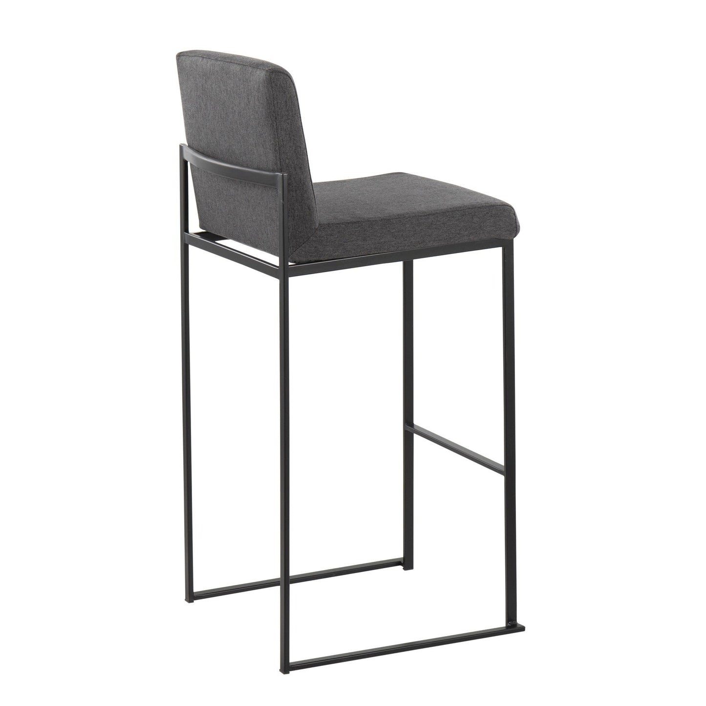 Majestic Office Furniture High Back 30" Fixed-Height Barstool - Set Of 3