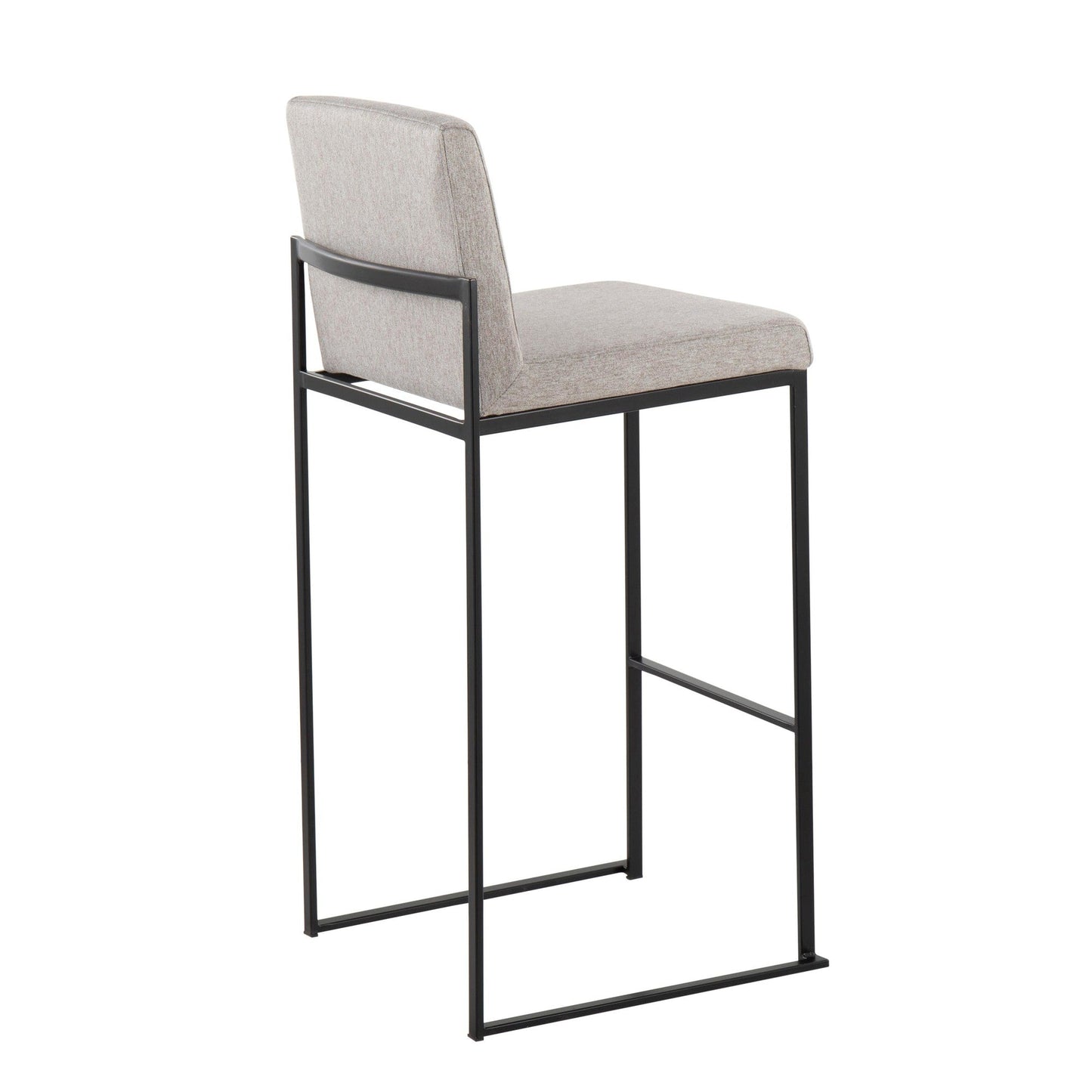 Majestic Office Furniture High Back 30" Fixed-Height Barstool - Set Of 3