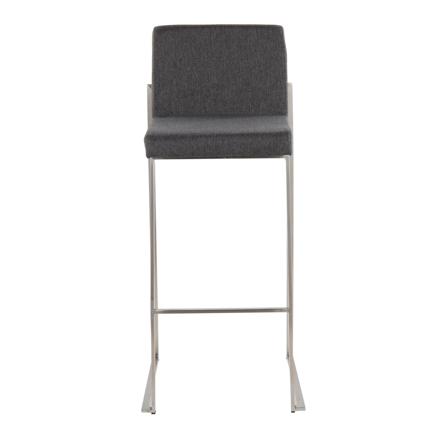 Majestic Office Furniture High Back 30" Fixed-Height Barstool - Set Of 3