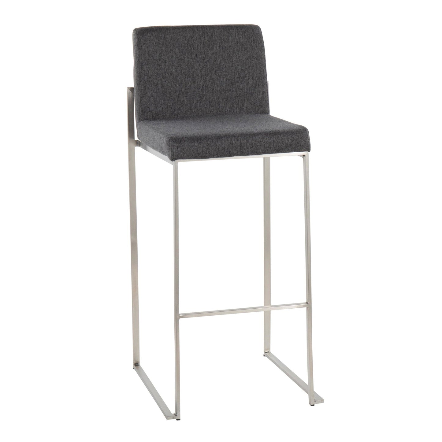Majestic Office Furniture High Back 30" Fixed-Height Barstool - Set Of 3