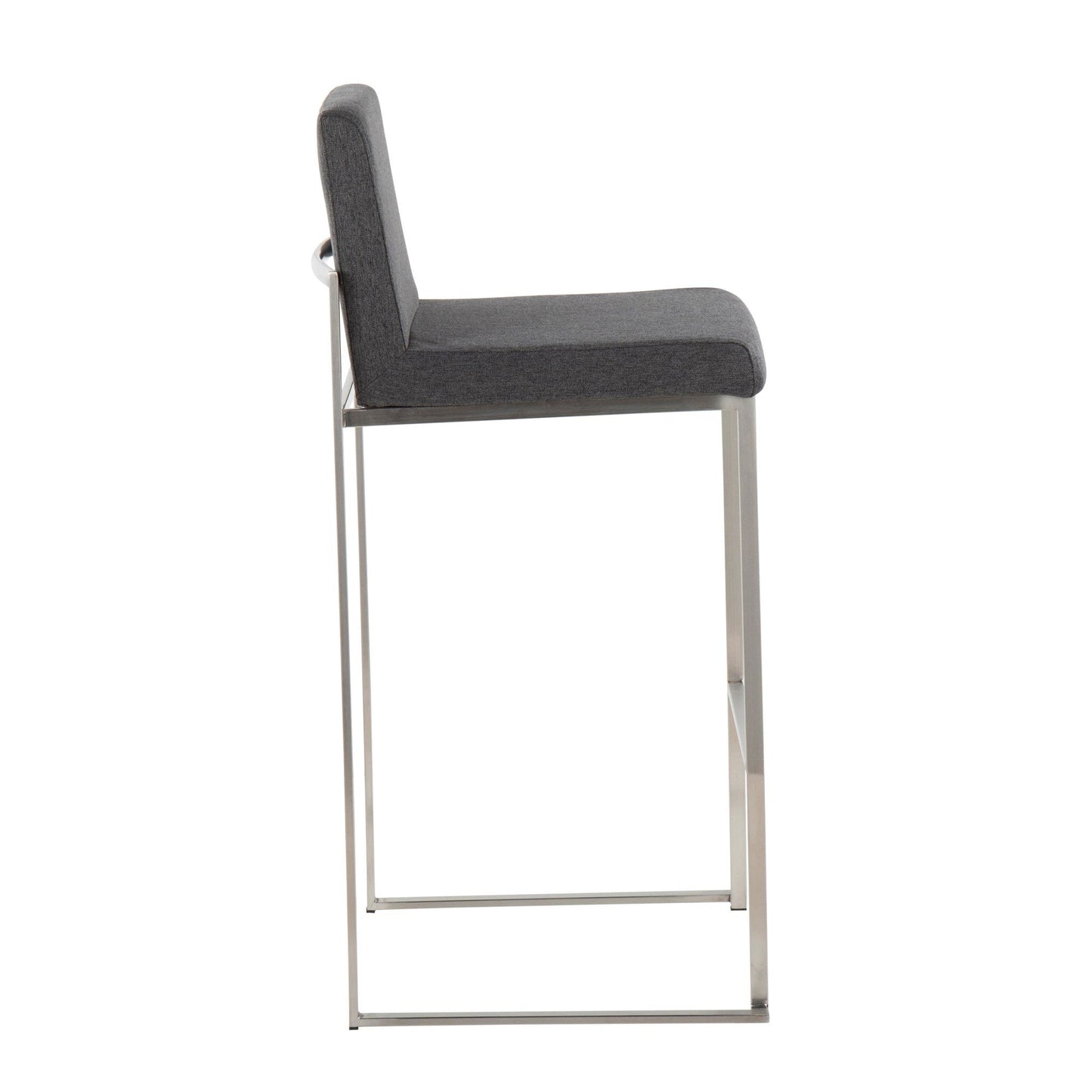Majestic Office Furniture High Back 30" Fixed-Height Barstool - Set Of 3