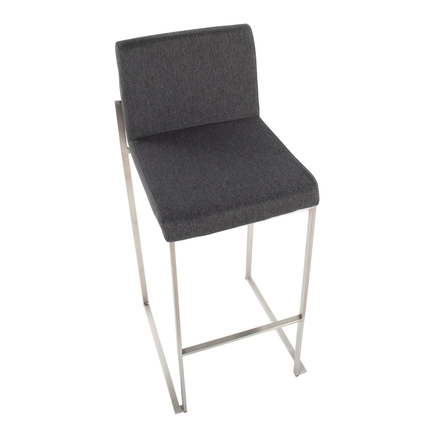 Majestic Office Furniture High Back 30" Fixed-Height Barstool - Set Of 3