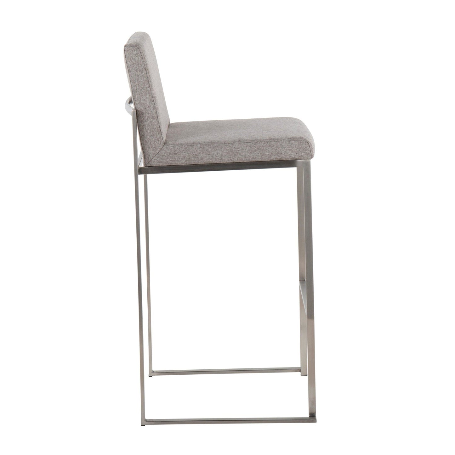 Majestic Office Furniture High Back 30" Fixed-Height Barstool - Set Of 3