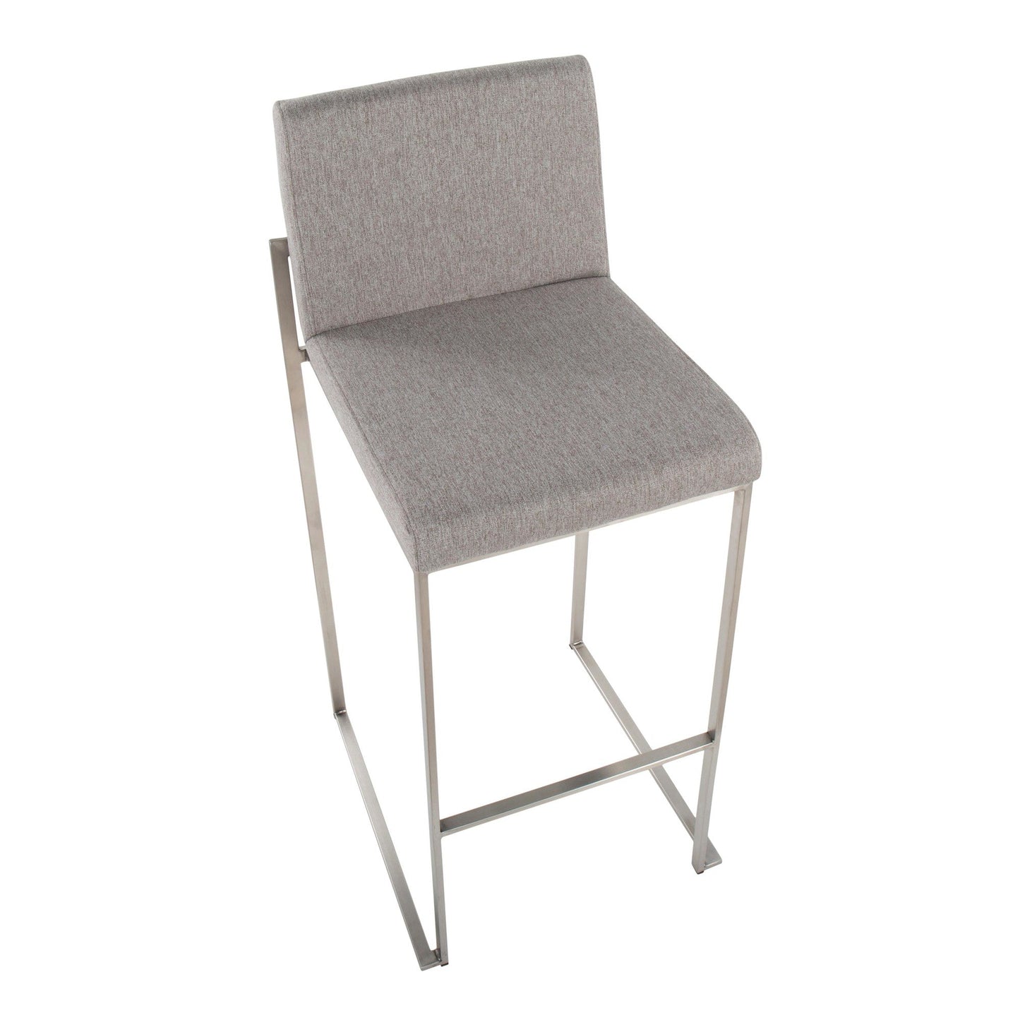 Majestic Office Furniture High Back 30" Fixed-Height Barstool - Set Of 3