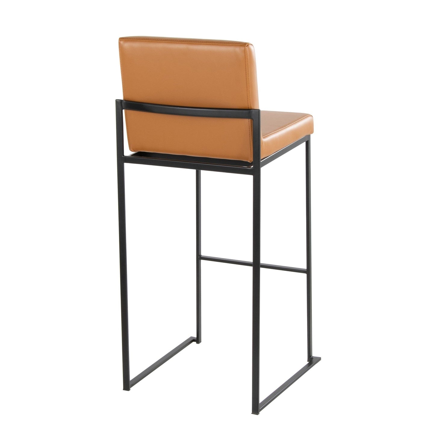 Majestic Office Furniture High Back 30" Fixed-Height Barstool - Set of 2