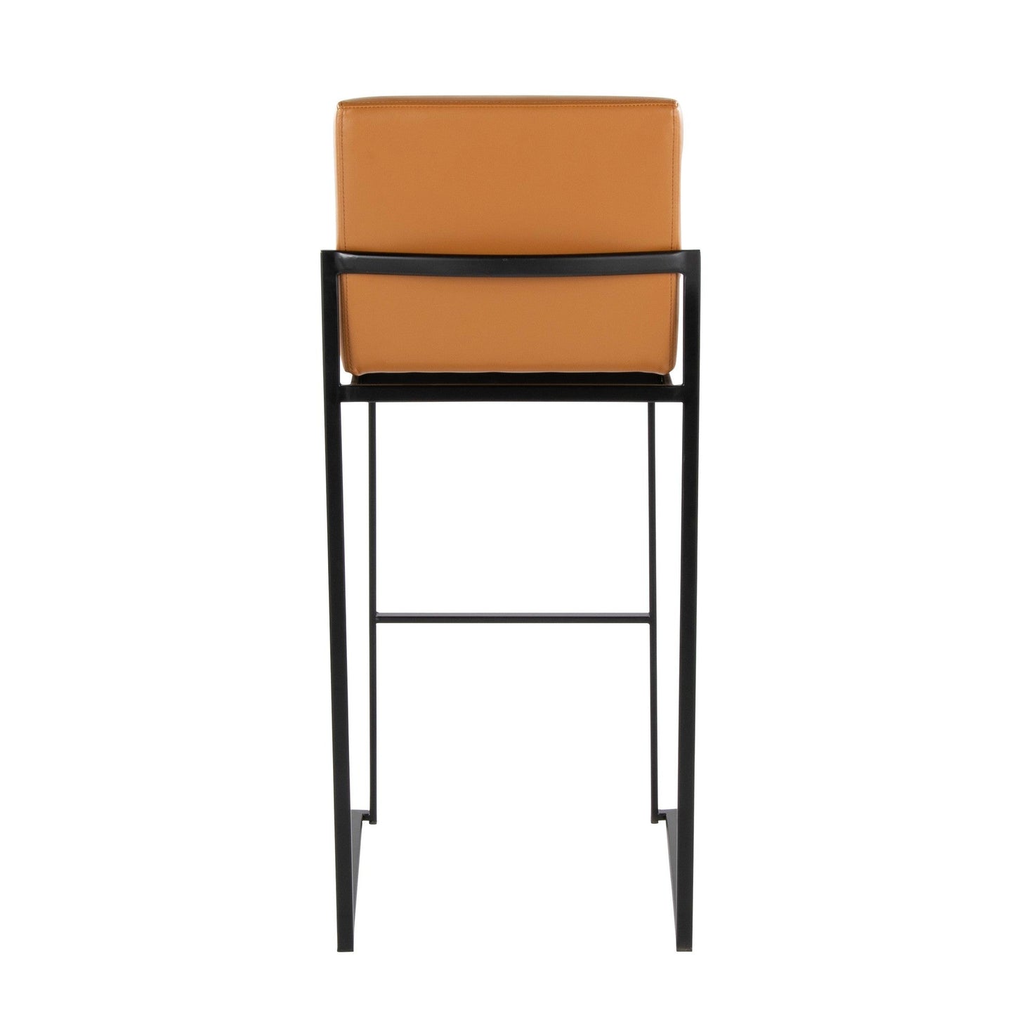 Majestic Office Furniture High Back 30" Fixed-Height Barstool - Set of 2