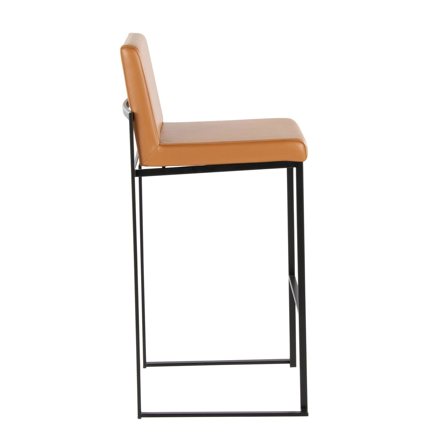 Majestic Office Furniture High Back 30" Fixed-Height Barstool - Set of 2