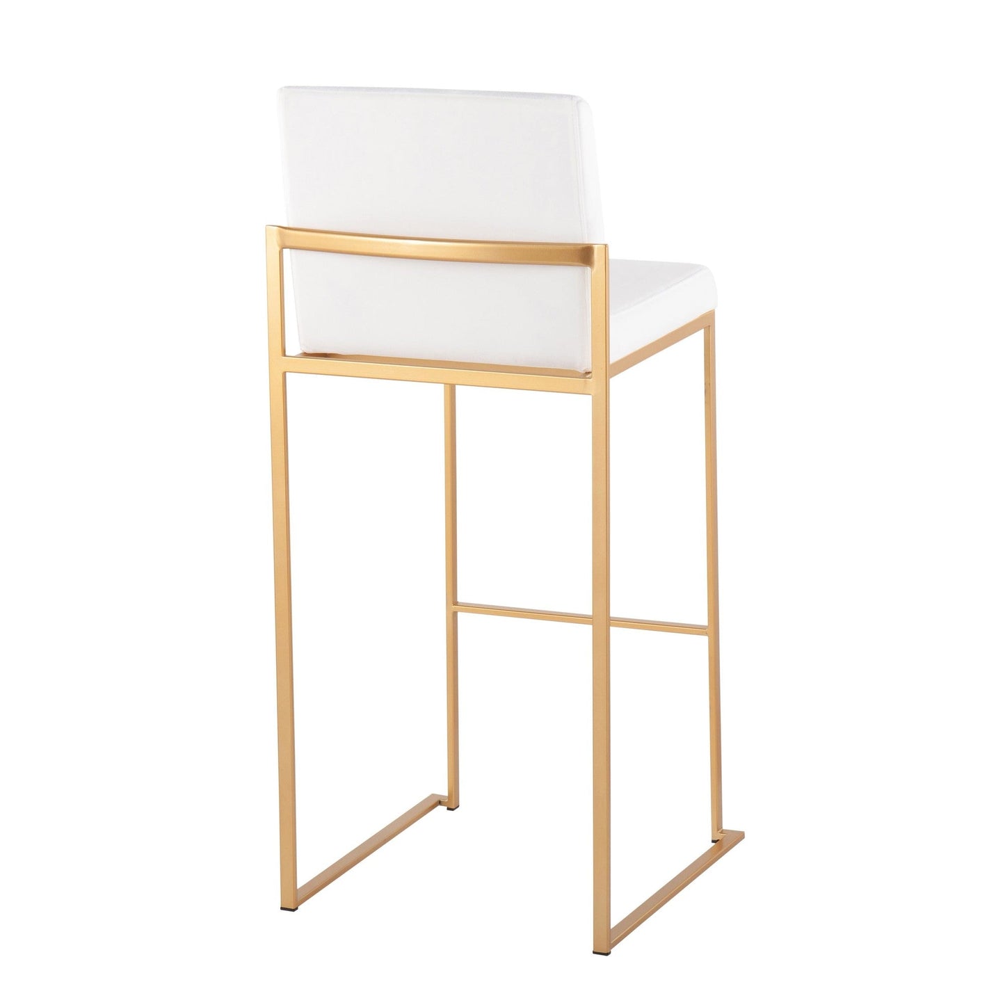 Majestic Office Furniture High Back 30" Fixed-Height Barstool - Set Of 3