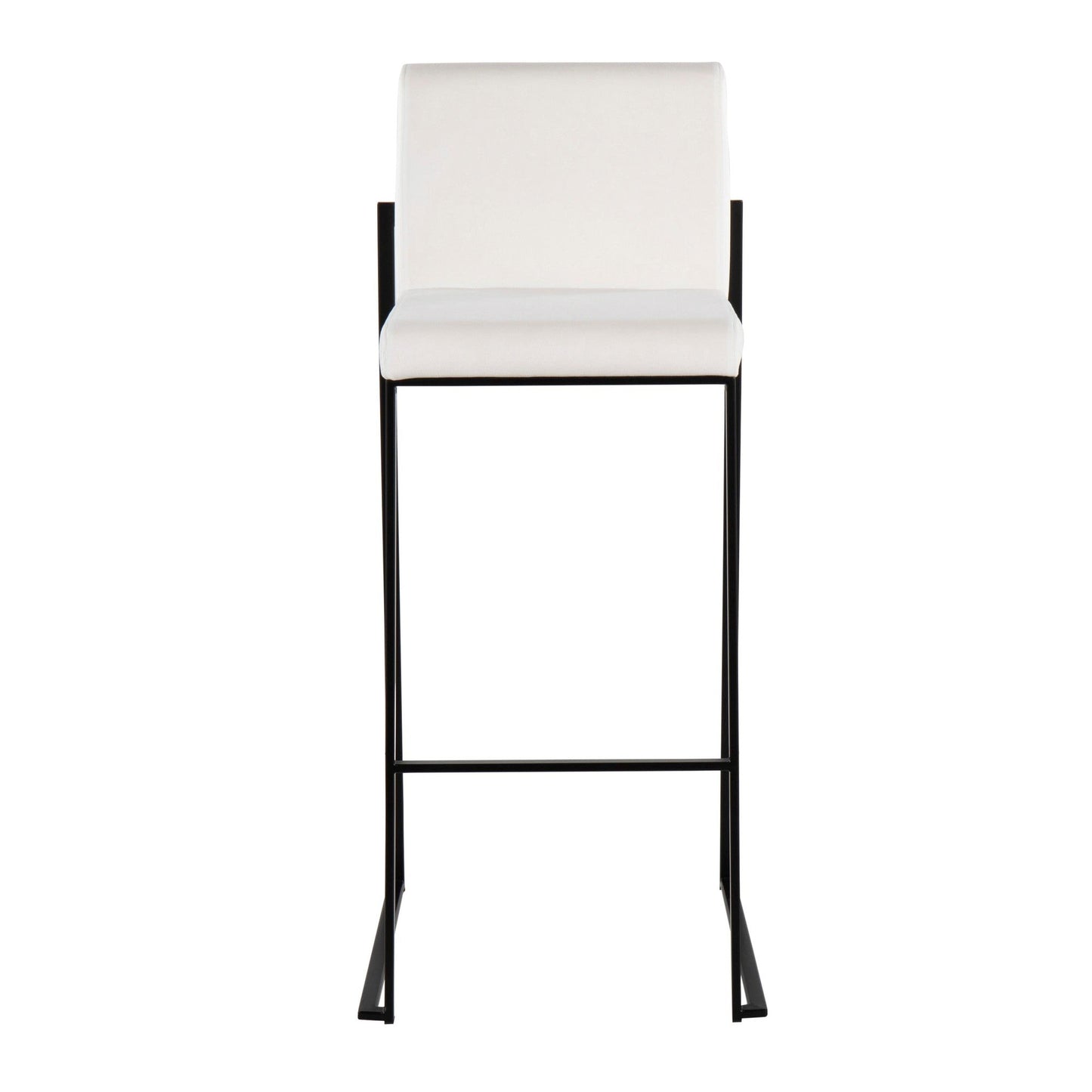 Majestic Office Furniture High Back 30" Fixed-Height Barstool - Set Of 3