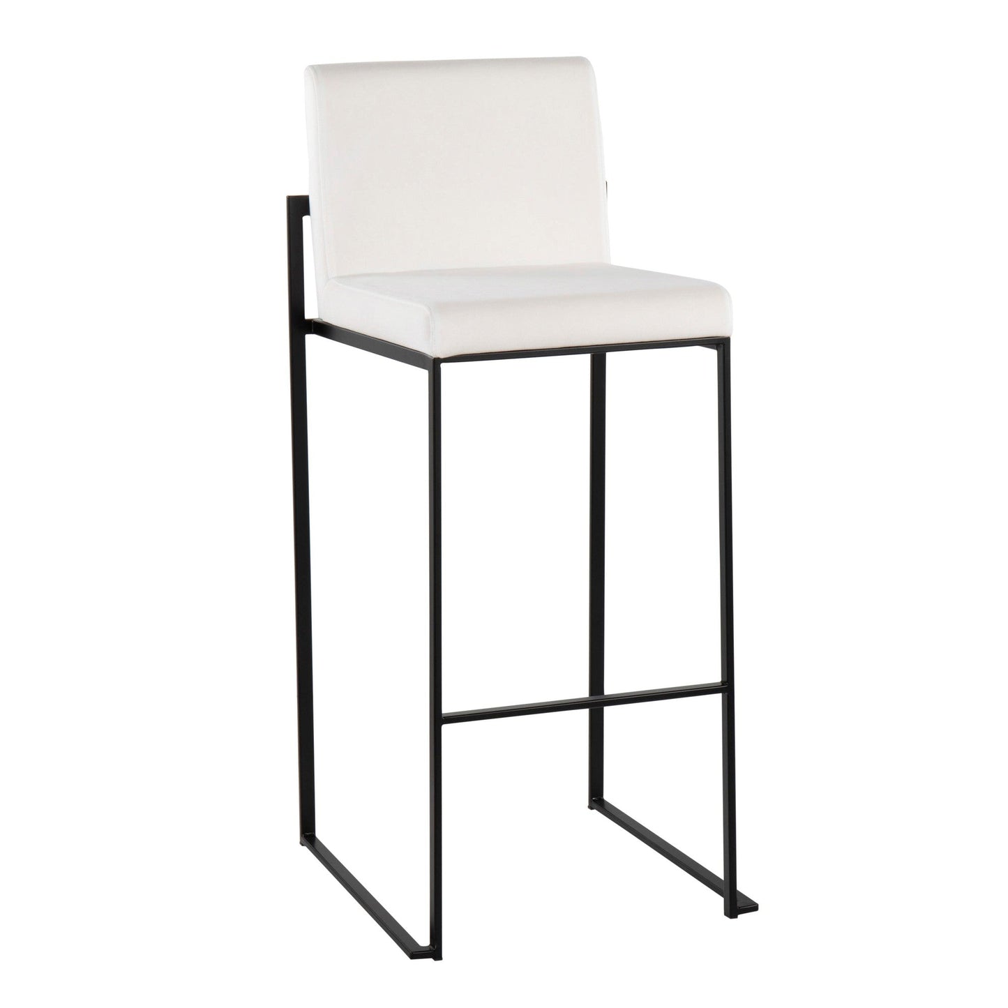 Majestic Office Furniture High Back 30" Fixed-Height Barstool - Set Of 3