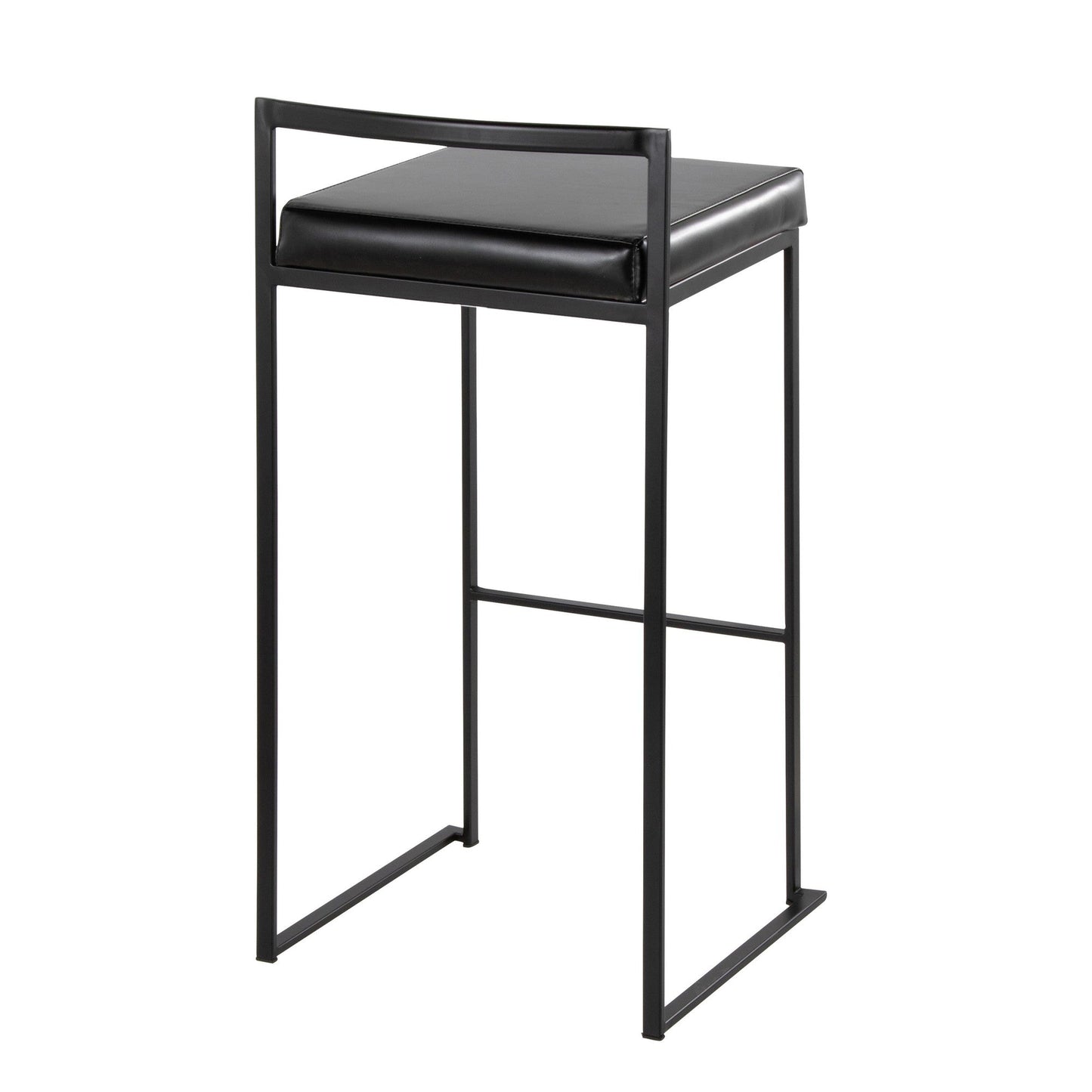 Majestic Office Furniture Stacker 30" Fixed-Height Barstool - Set of 2