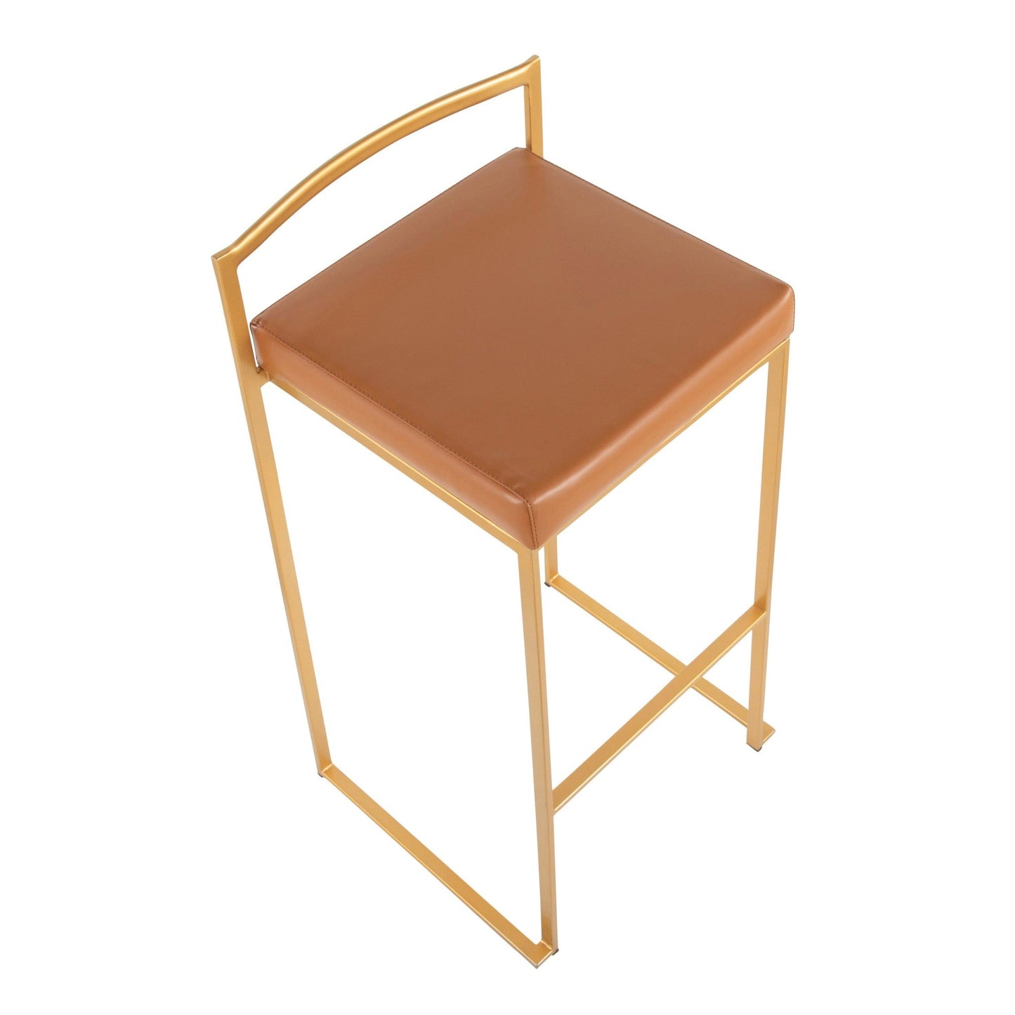 Majestic Office Furniture Stacker 30" Fixed-Height Barstool - Set Of 3