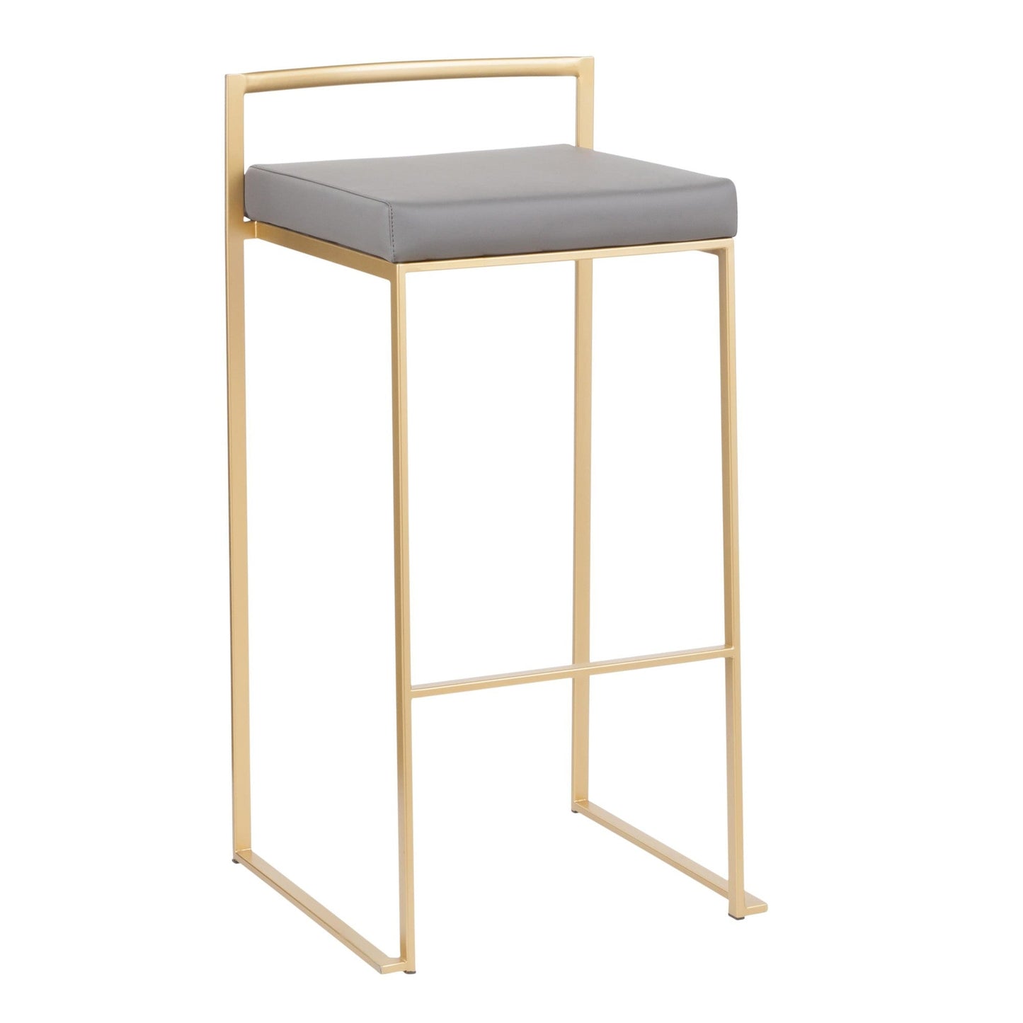 Majestic Office Furniture Stacker 30" Fixed-Height Barstool - Set Of 3